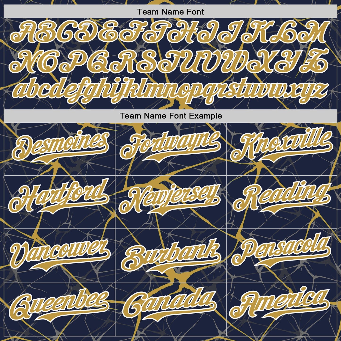 Custom Navy Old Gold-White Abstract Network 3D Pattern Design Bomber Full-Snap Varsity Letterman Hoodie Jacket view 5