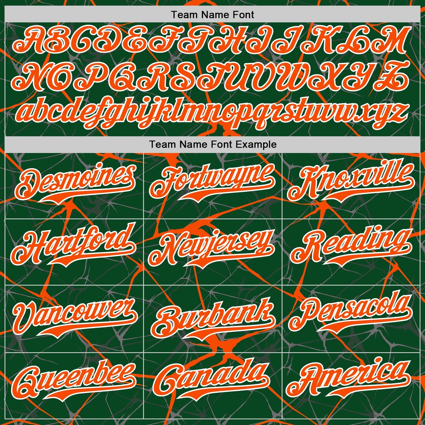Custom Green Orange-White Abstract Network 3D Pattern Design Bomber Full-Snap Varsity Letterman Hoodie Jacket view 5