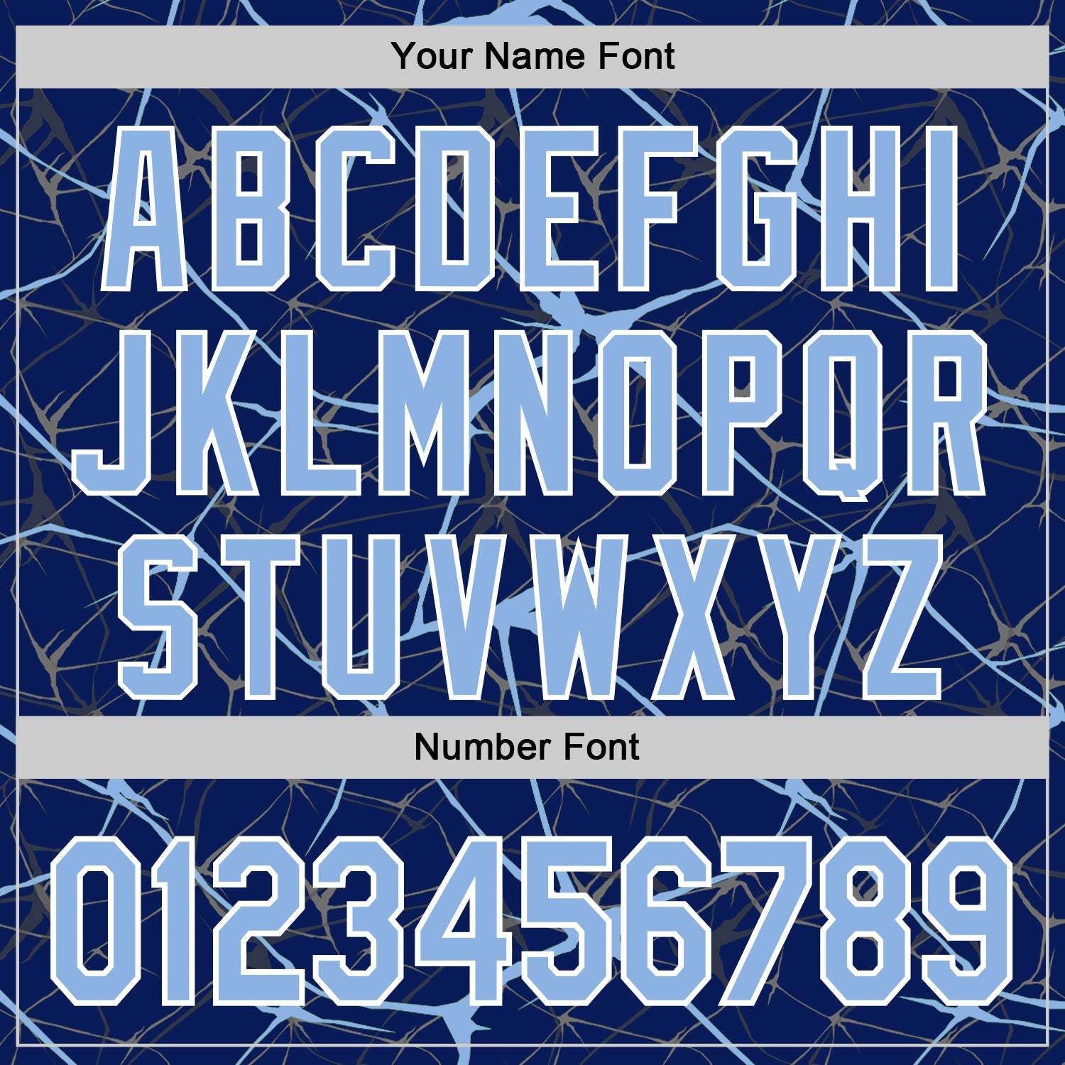 Custom Royal Light Blue-White Abstract Network 3D Pattern Design Bomber Full-Snap Varsity Letterman Hoodie Jacket view 6