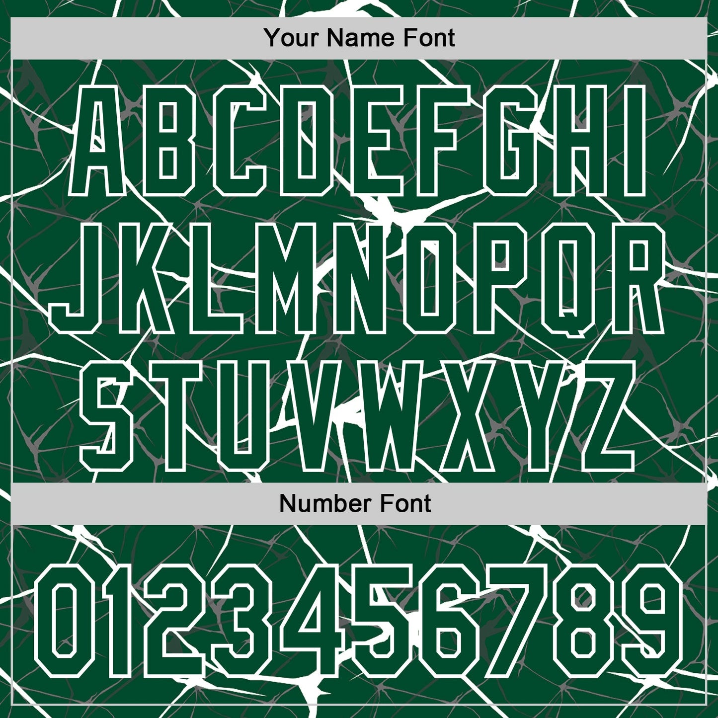 Custom Kelly Green White Abstract Network 3D Pattern Design Bomber Full-Snap Varsity Letterman Hoodie Jacket view 6