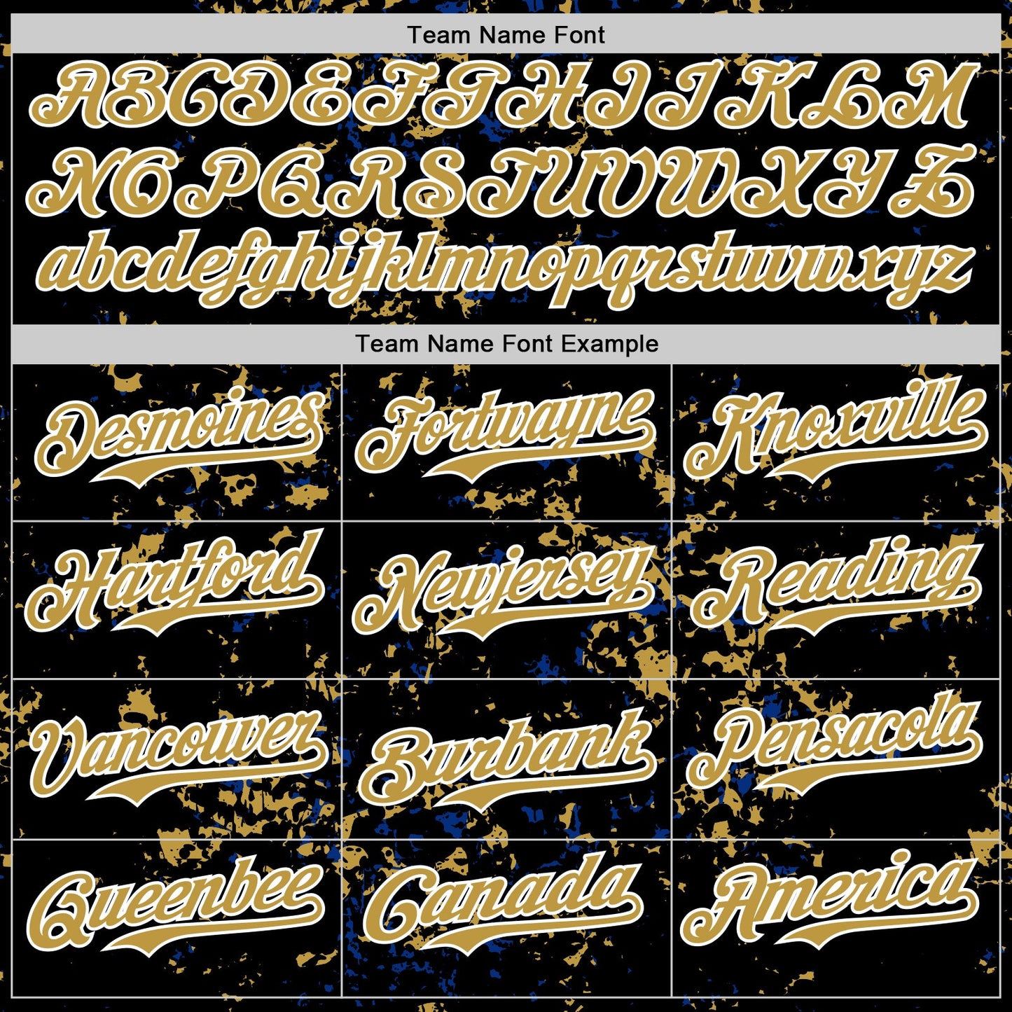 Custom Black Old Gold Royal-White Fragment Pattern Bomber Full-Snap Varsity Letterman Hoodie Jacket view 5