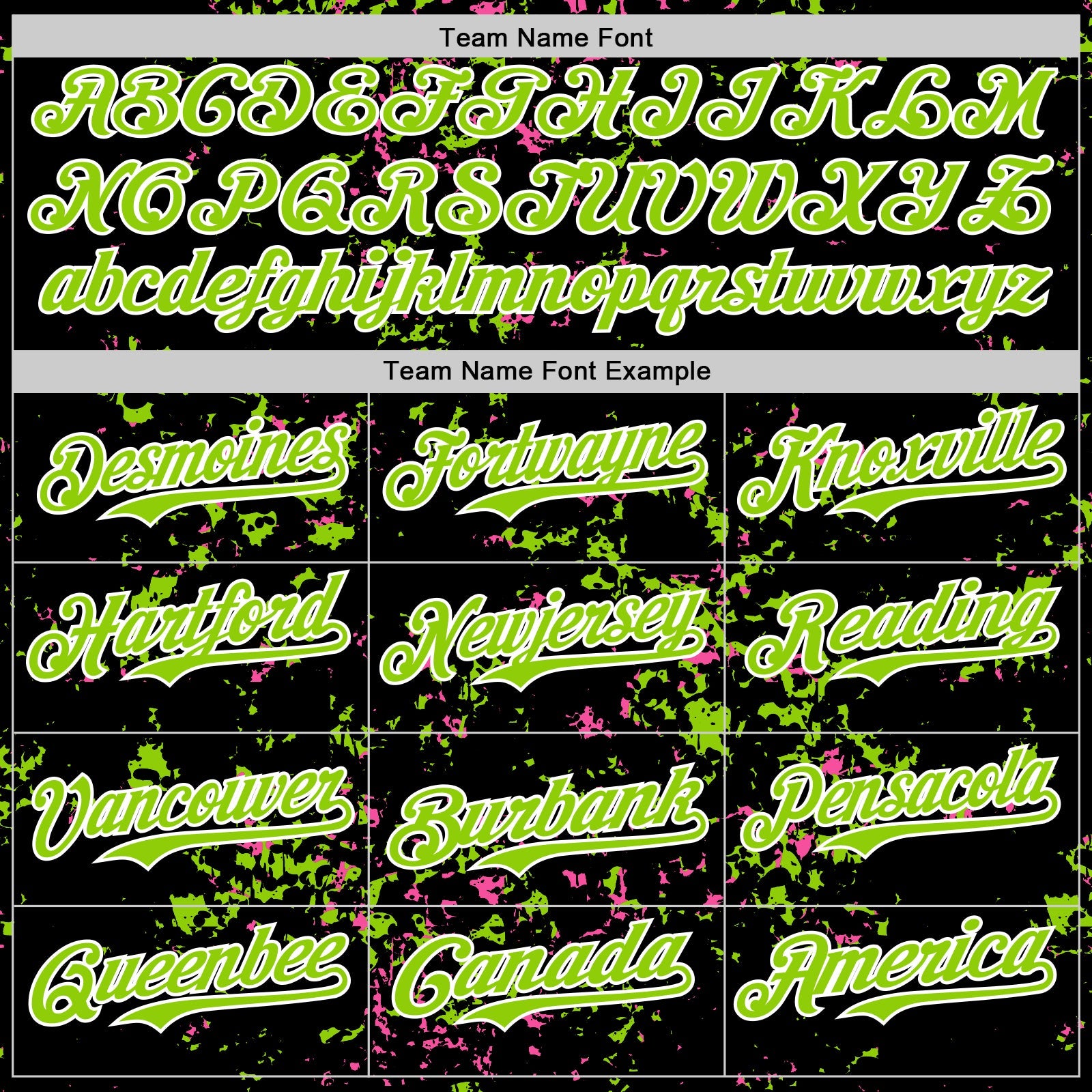 Custom Black Neon Green Pink-White Fragment Pattern Bomber Full-Snap Varsity Letterman Hoodie Jacket view 5