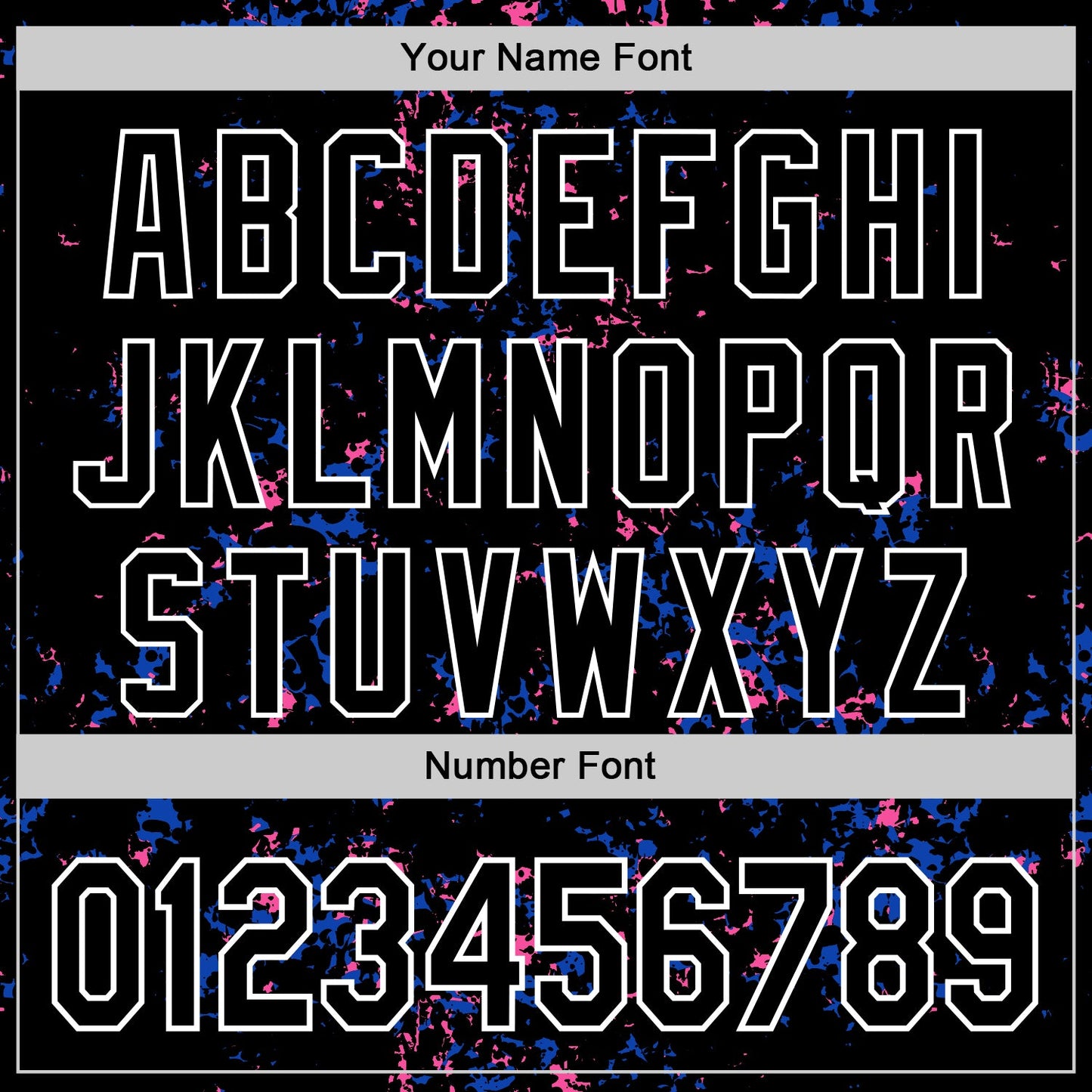 Custom Black Thunder Blue Pink-White Fragment Pattern Bomber Full-Snap Varsity Letterman Hoodie Jacket view 6