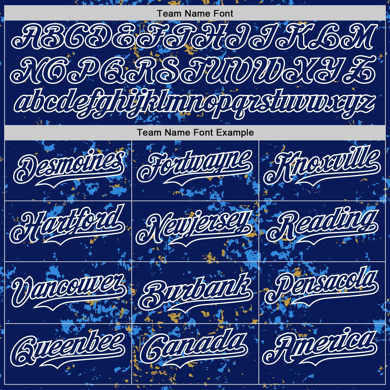Custom Royal Powder Blue Old Gold-White Fragment Pattern Bomber Full-Snap Varsity Letterman Hoodie Jacket view 5
