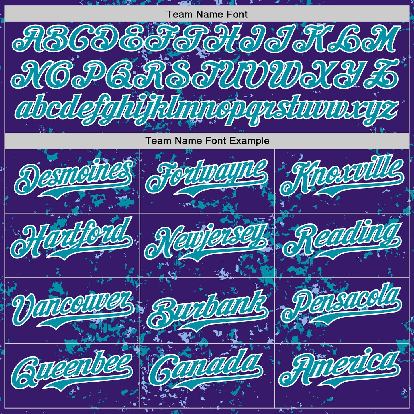 Custom Purple Teal Light Blue-White Fragment Pattern Bomber Full-Snap Varsity Letterman Hoodie Jacket view 5