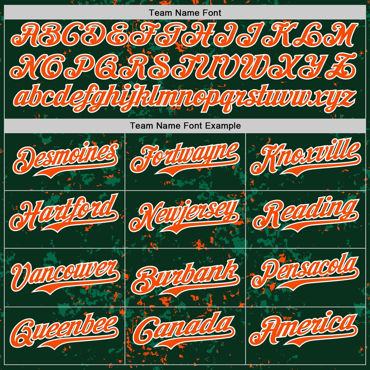 Custom Green Orange Kelly Green-White Fragment Pattern Bomber Full-Snap Varsity Letterman Hoodie Jacket view 5