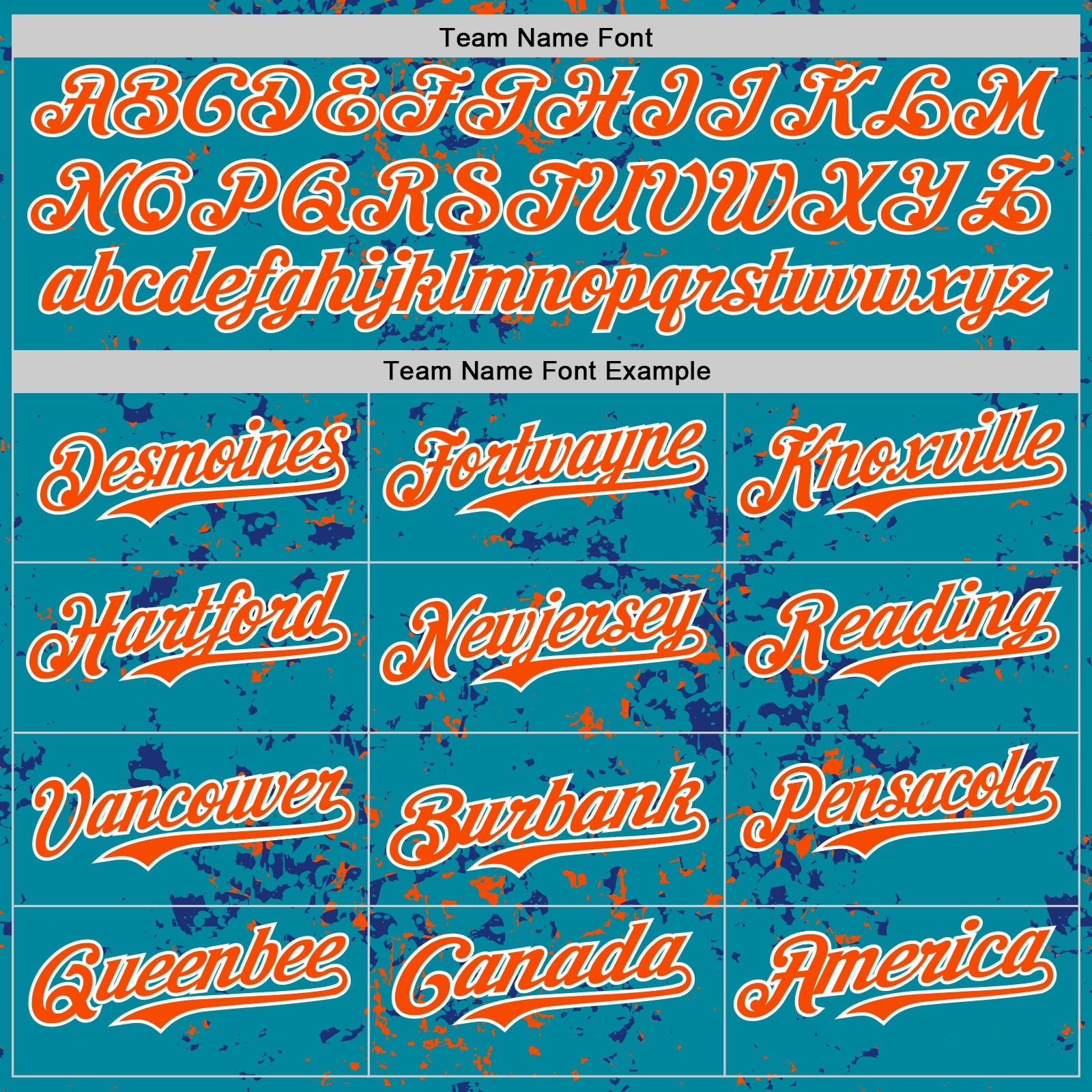 Custom Teal Orange Royal-White Fragment Pattern Bomber Full-Snap Varsity Letterman Hoodie Jacket view 5