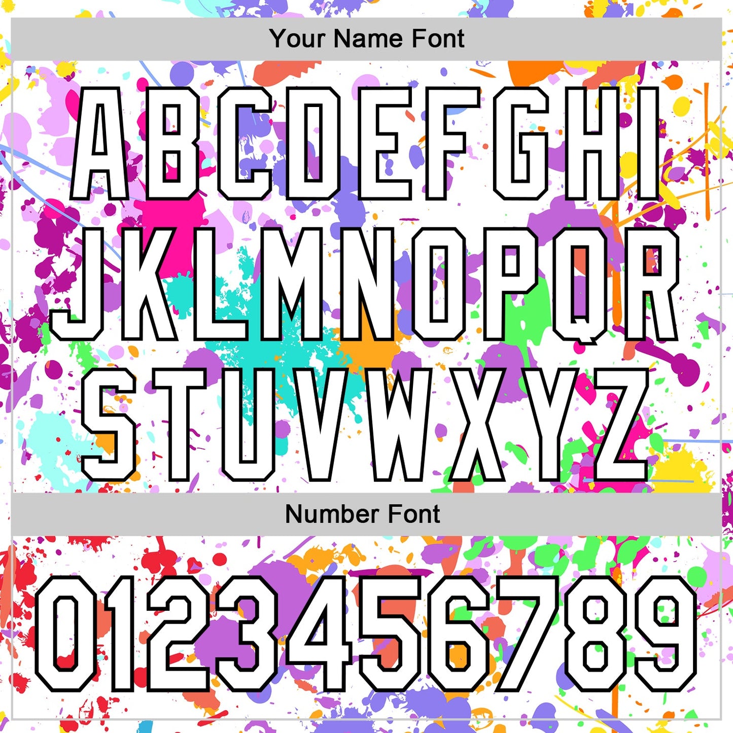 Custom Graffiti Pattern White Purple-Black Splash Bomber Full-Snap Varsity Letterman Hoodie Jacket view 6
