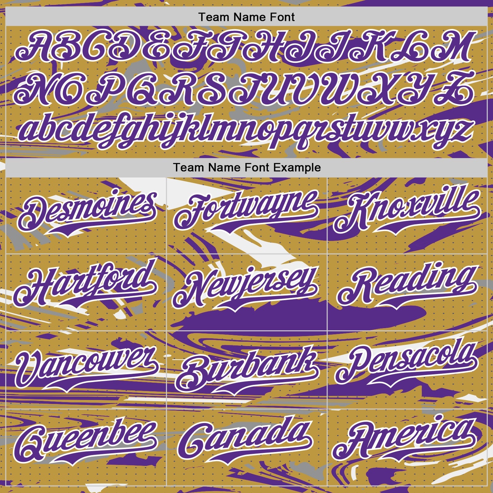 Custom Figure Purple Old Gold-White Fluid Pattern Bomber Full-Snap Varsity Letterman Hoodie Jacket view 5