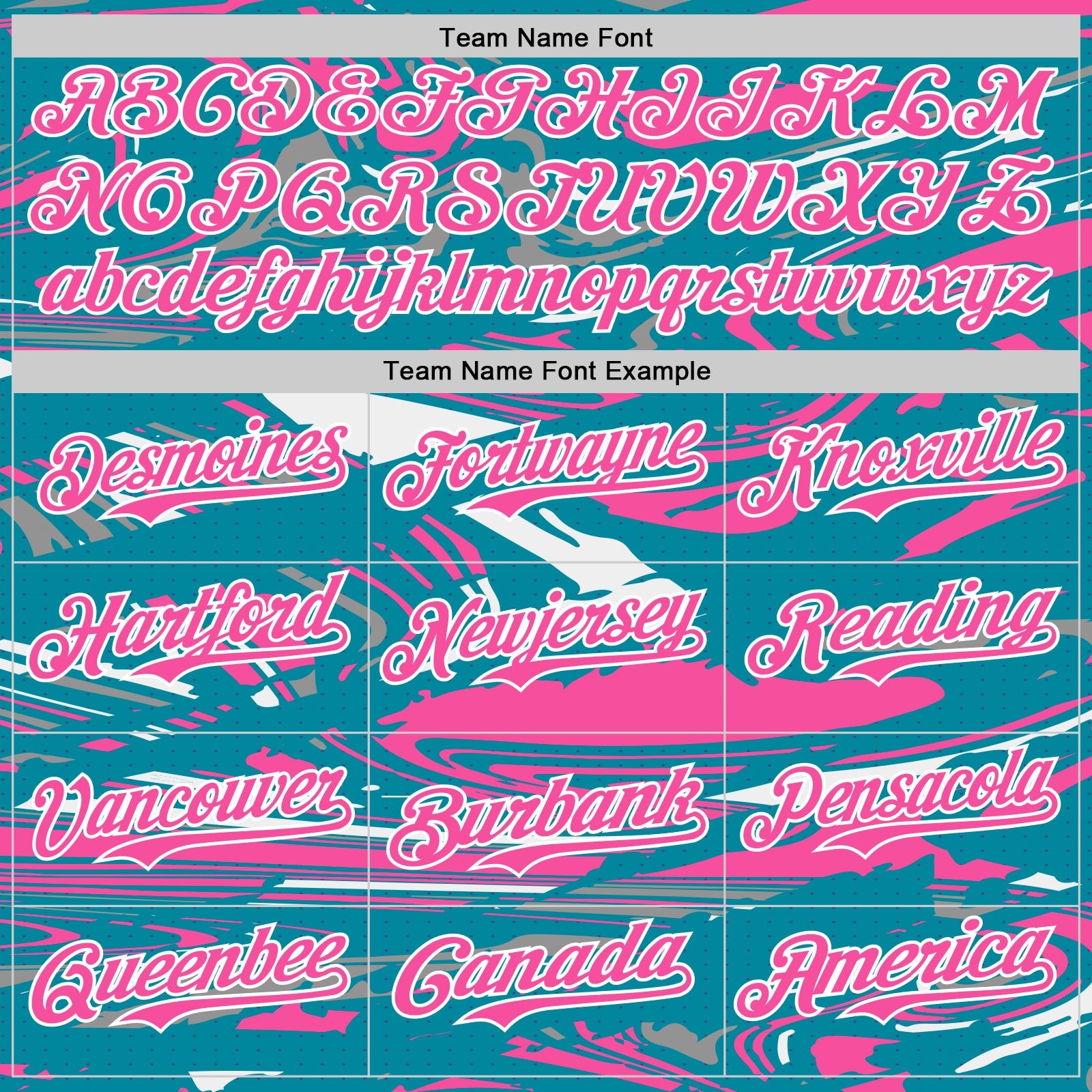 Custom Figure Pink Teal-White Fluid Pattern Bomber Full-Snap Varsity Letterman Hoodie Jacket view 5