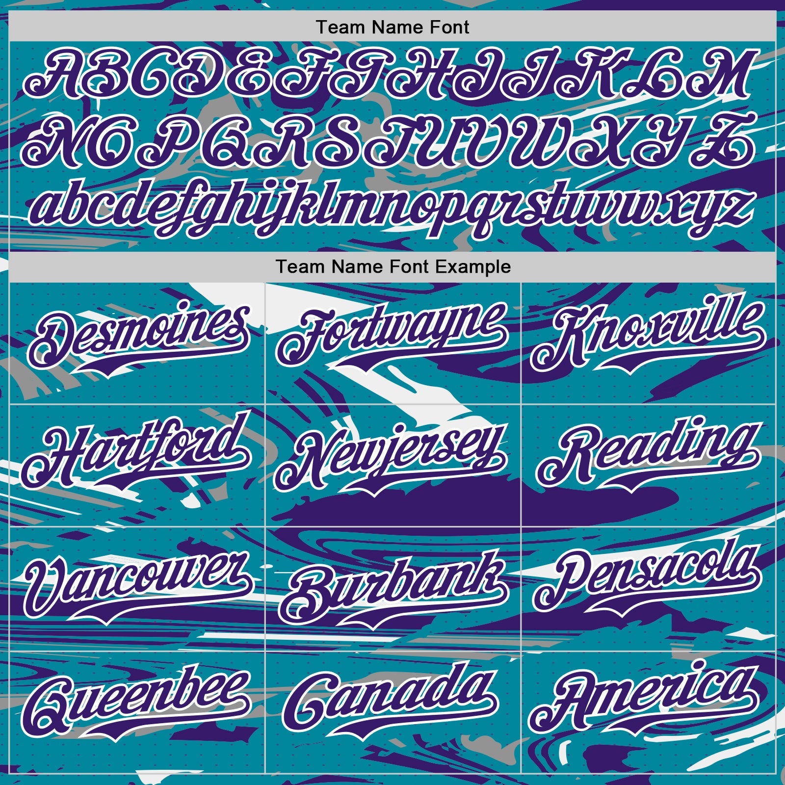 Custom Figure Purple Teal-White Fluid Pattern Bomber Full-Snap Varsity Letterman Hoodie Jacket view 5