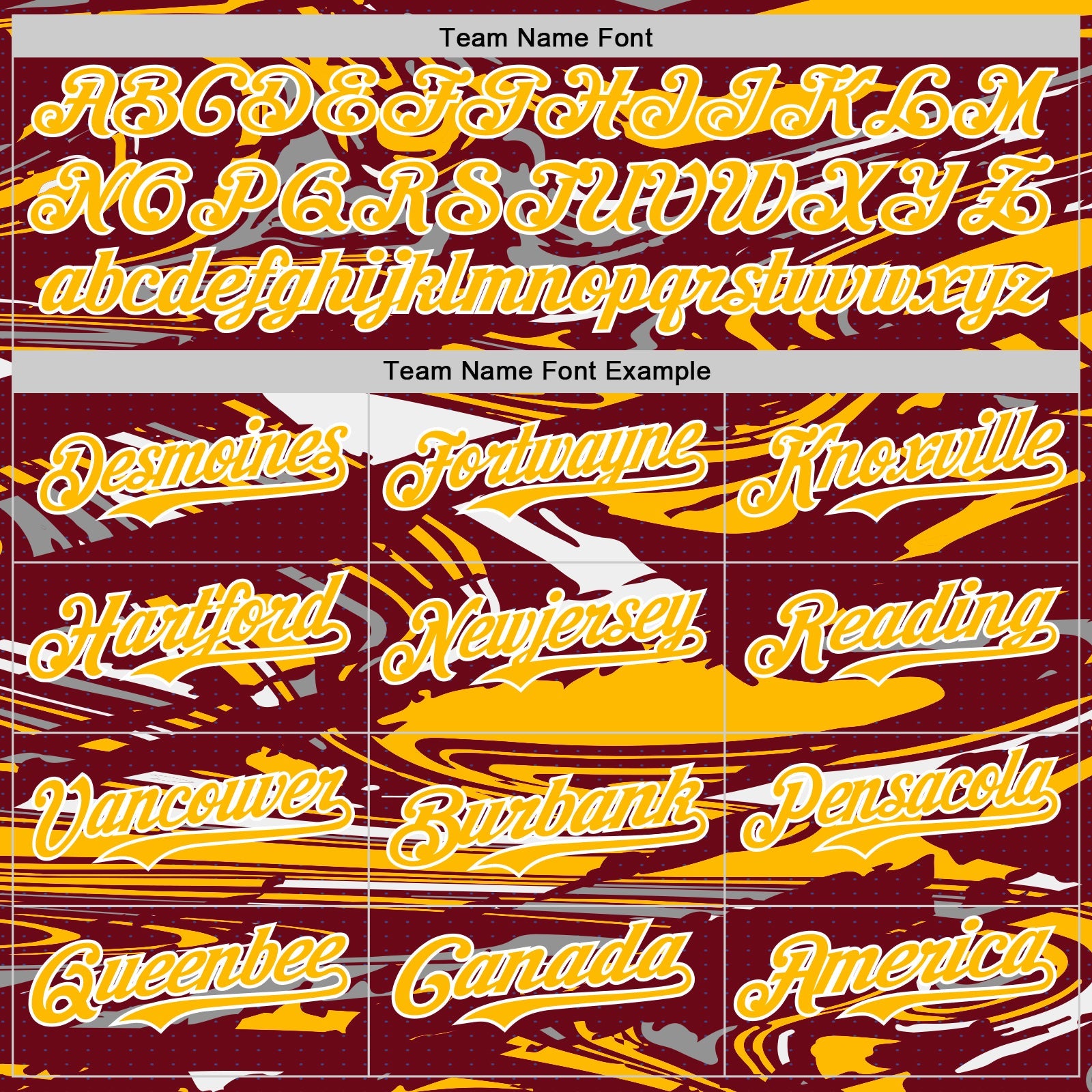 Custom Figure Gold Crimson-White Fluid Pattern Bomber Full-Snap Varsity Letterman Hoodie Jacket view 5