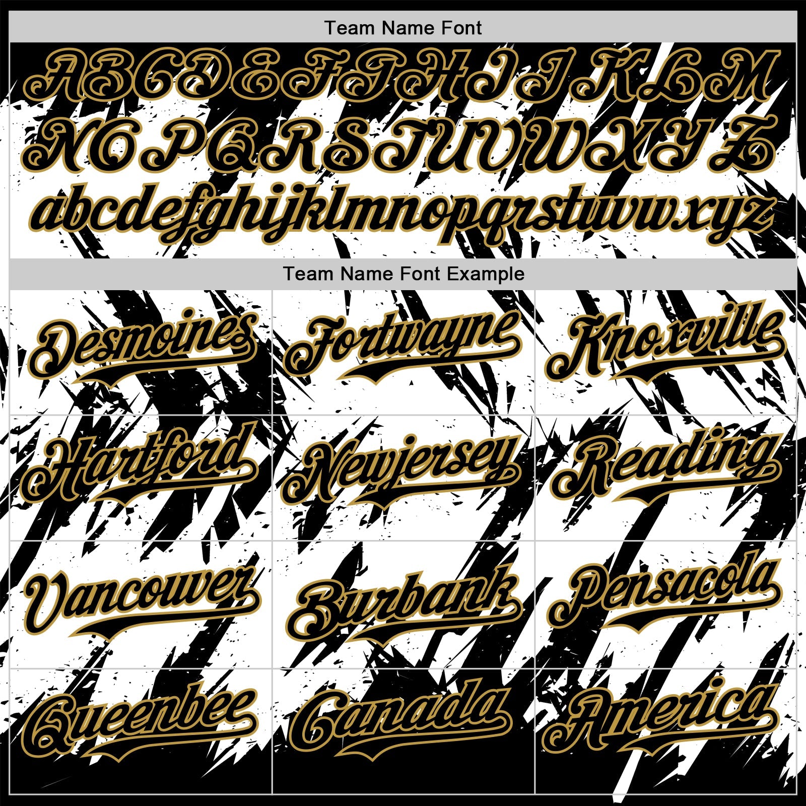 Custom Black White-Old Gold Abstract Sharp Shape Fragment Pattern Bomber Full-Snap Varsity Letterman Hoodie Jacket view 5