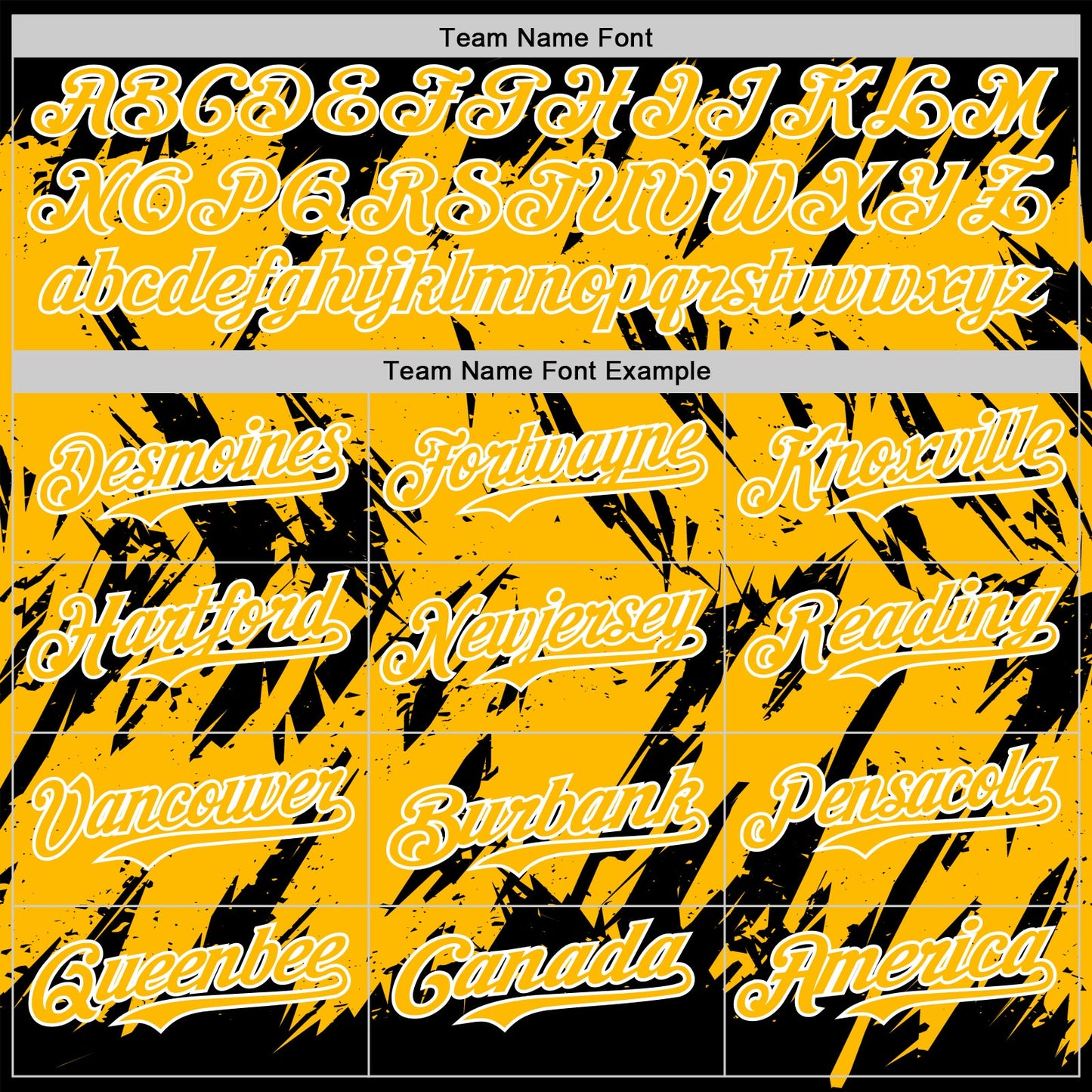 Custom Black Gold-White Abstract Sharp Shape Fragment Pattern Bomber Full-Snap Varsity Letterman Hoodie Jacket view 5