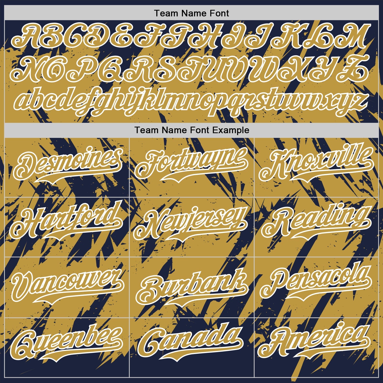 Custom Navy Old Gold Black-White Abstract Sharp Shape Fragment Pattern Bomber Full-Snap Varsity Letterman Hoodie Jacket view 5