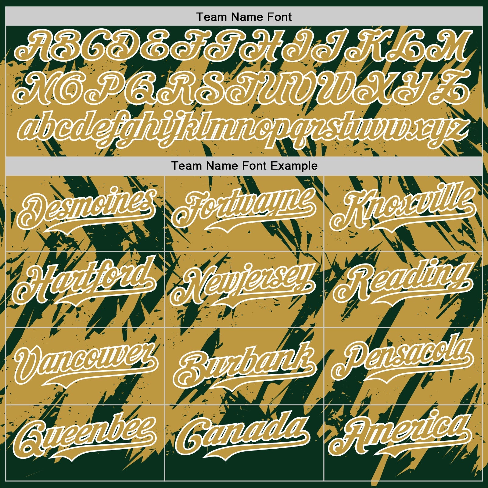 Custom Green Old Gold-White Abstract Sharp Shape Fragment Pattern Bomber Full-Snap Varsity Letterman Hoodie Jacket view 5