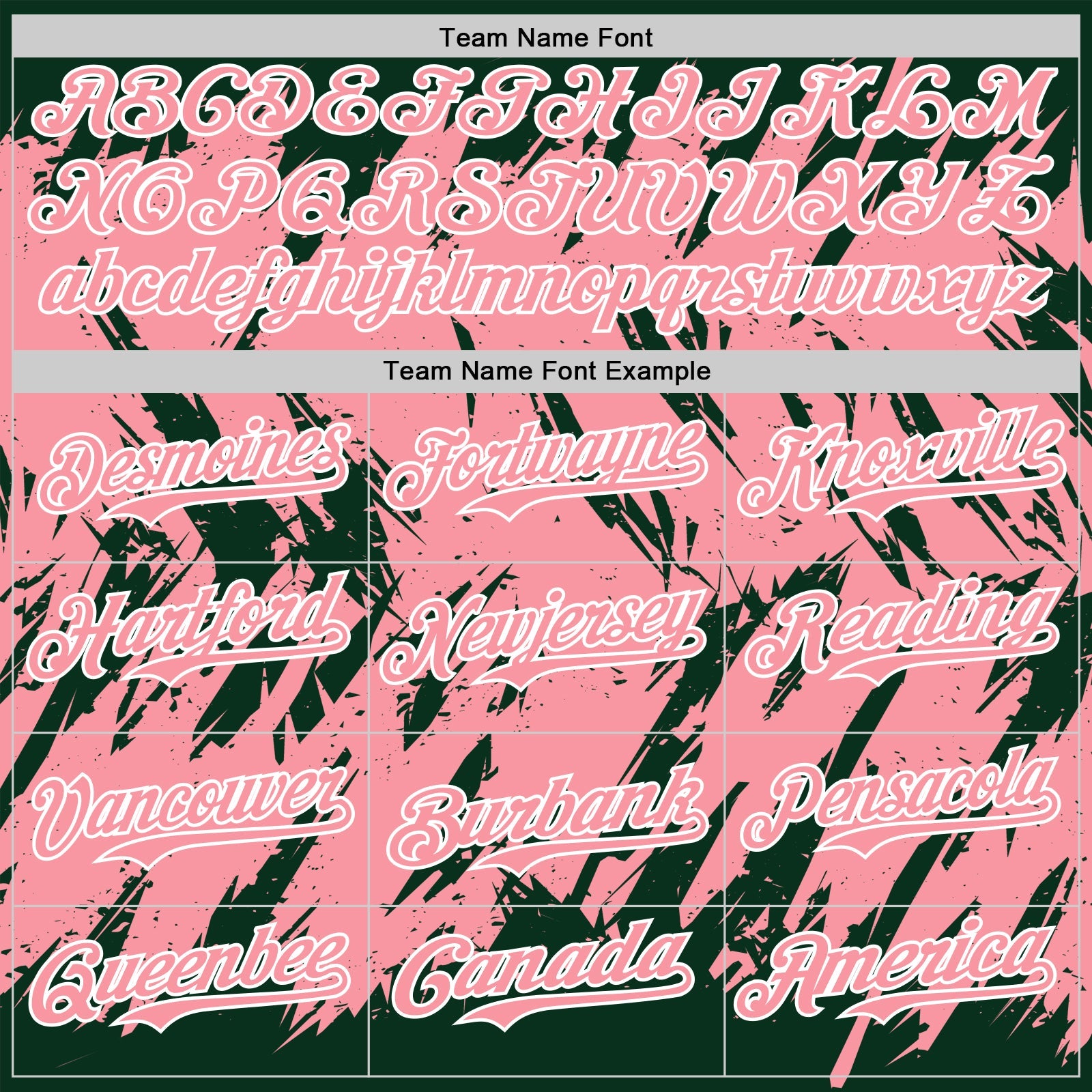 Custom Green Medium Pink-White Abstract Sharp Shape Fragment Pattern Bomber Full-Snap Varsity Letterman Hoodie Jacket view 5
