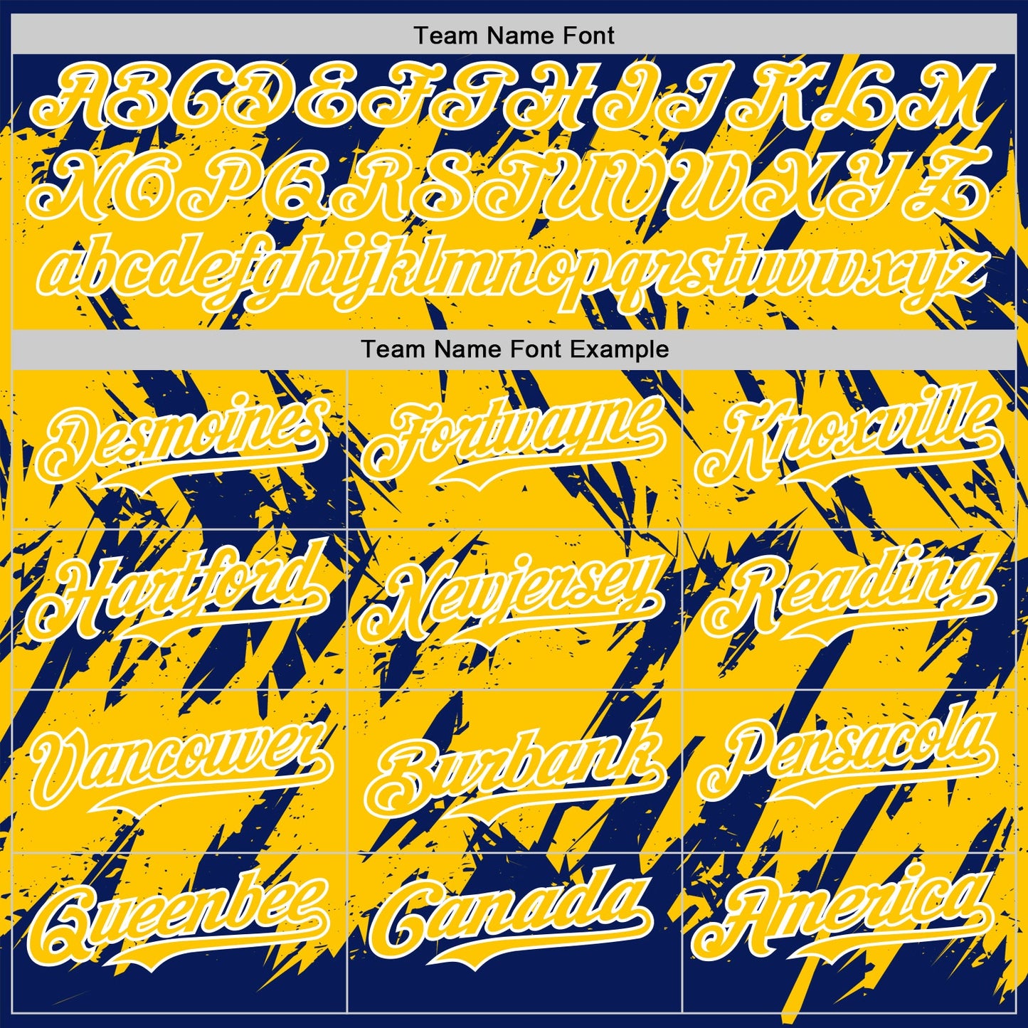 Custom Royal Yellow-White Abstract Sharp Shape Fragment Pattern Bomber Full-Snap Varsity Letterman Hoodie Jacket view 5