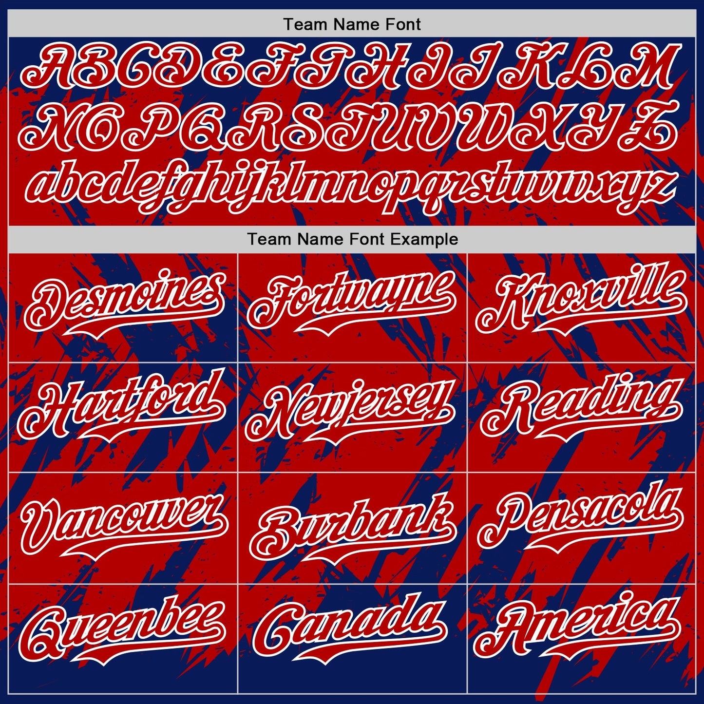 Custom Royal Red-White Abstract Sharp Shape Fragment Pattern Bomber Full-Snap Varsity Letterman Hoodie Jacket view 5