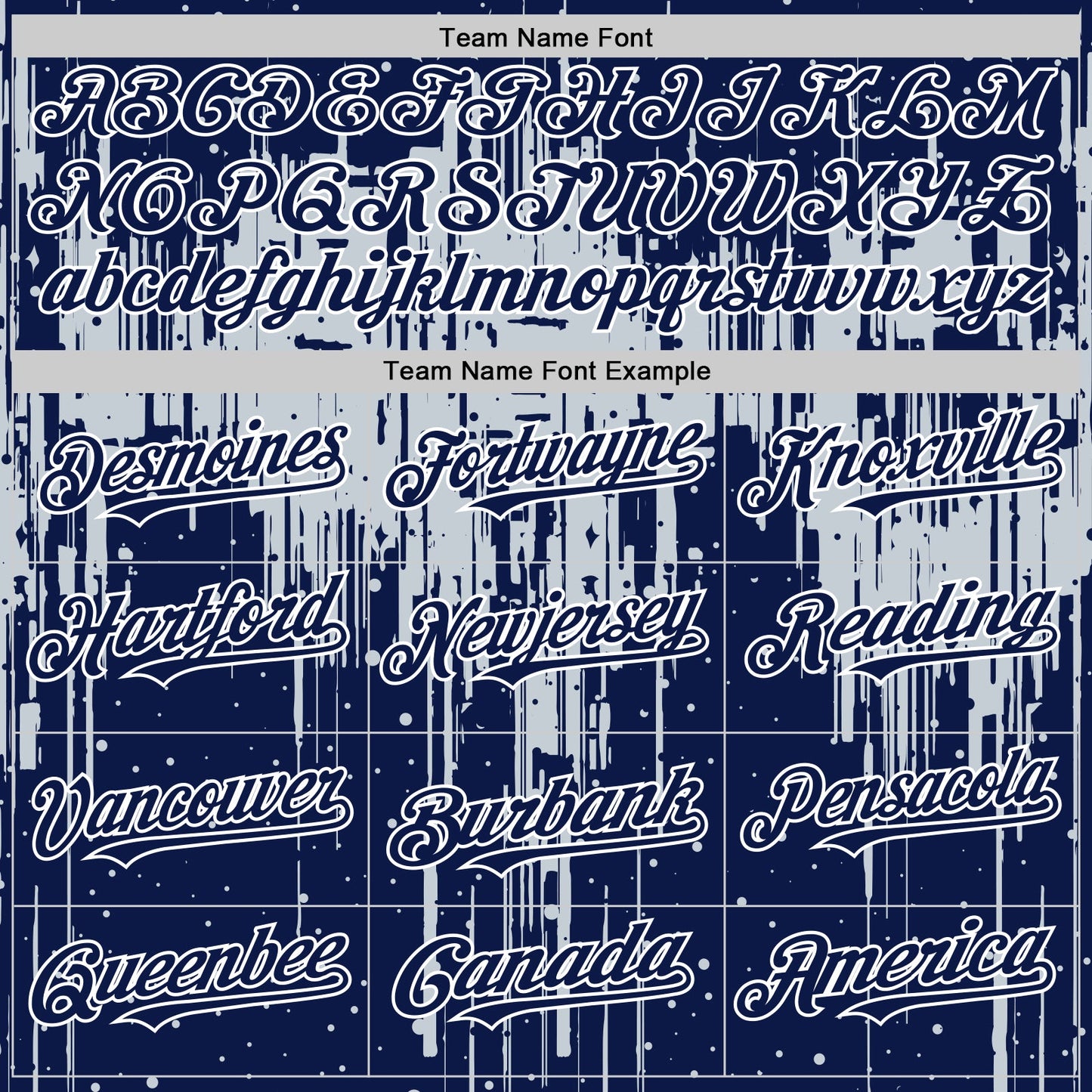 Custom Navy Silver-White Dripping Splatter Bomber Full-Snap Varsity Letterman Hoodie Jacket view 5