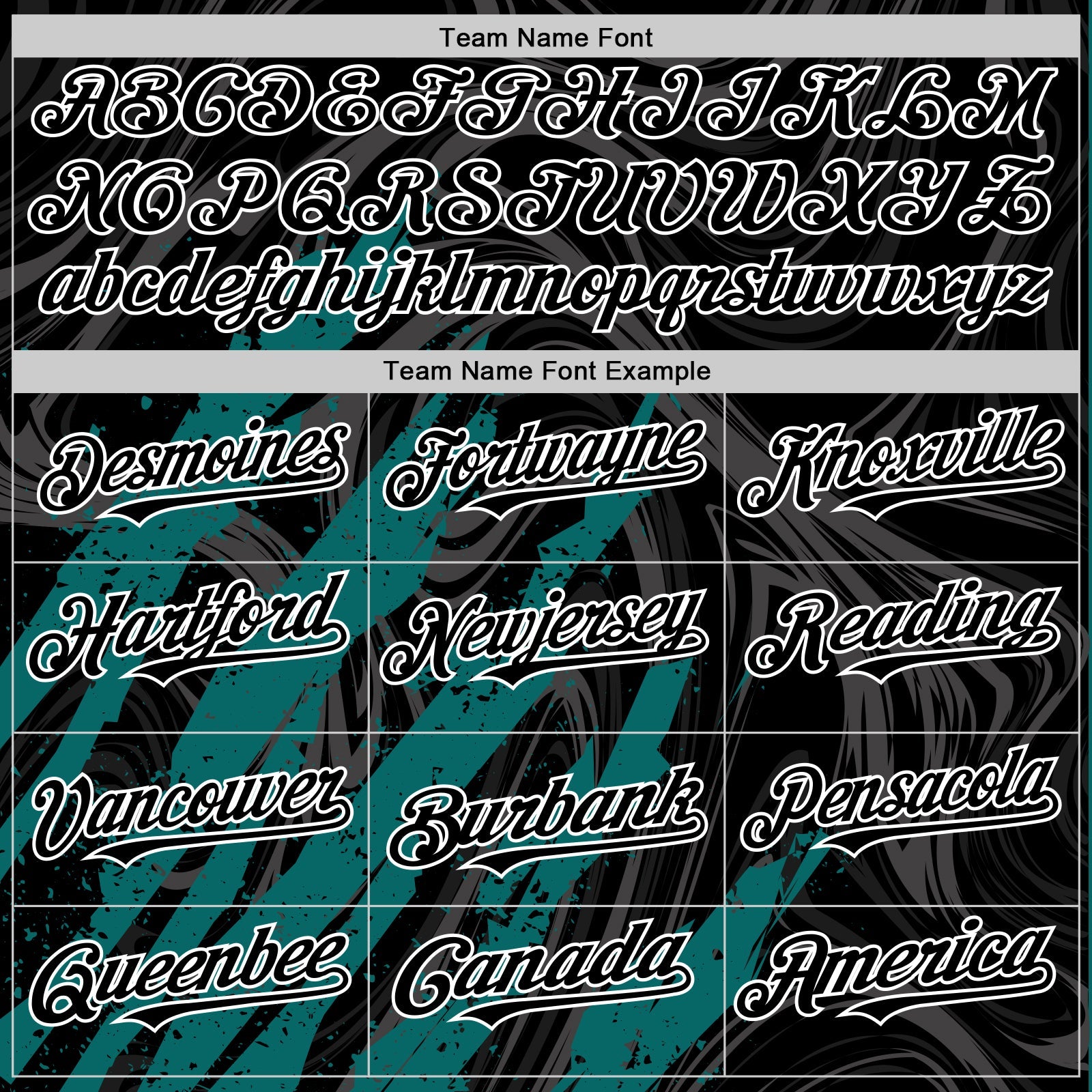 Custom Black Teal-White Splash Bomber Full-Snap Varsity Letterman Hoodie Jacket view 5