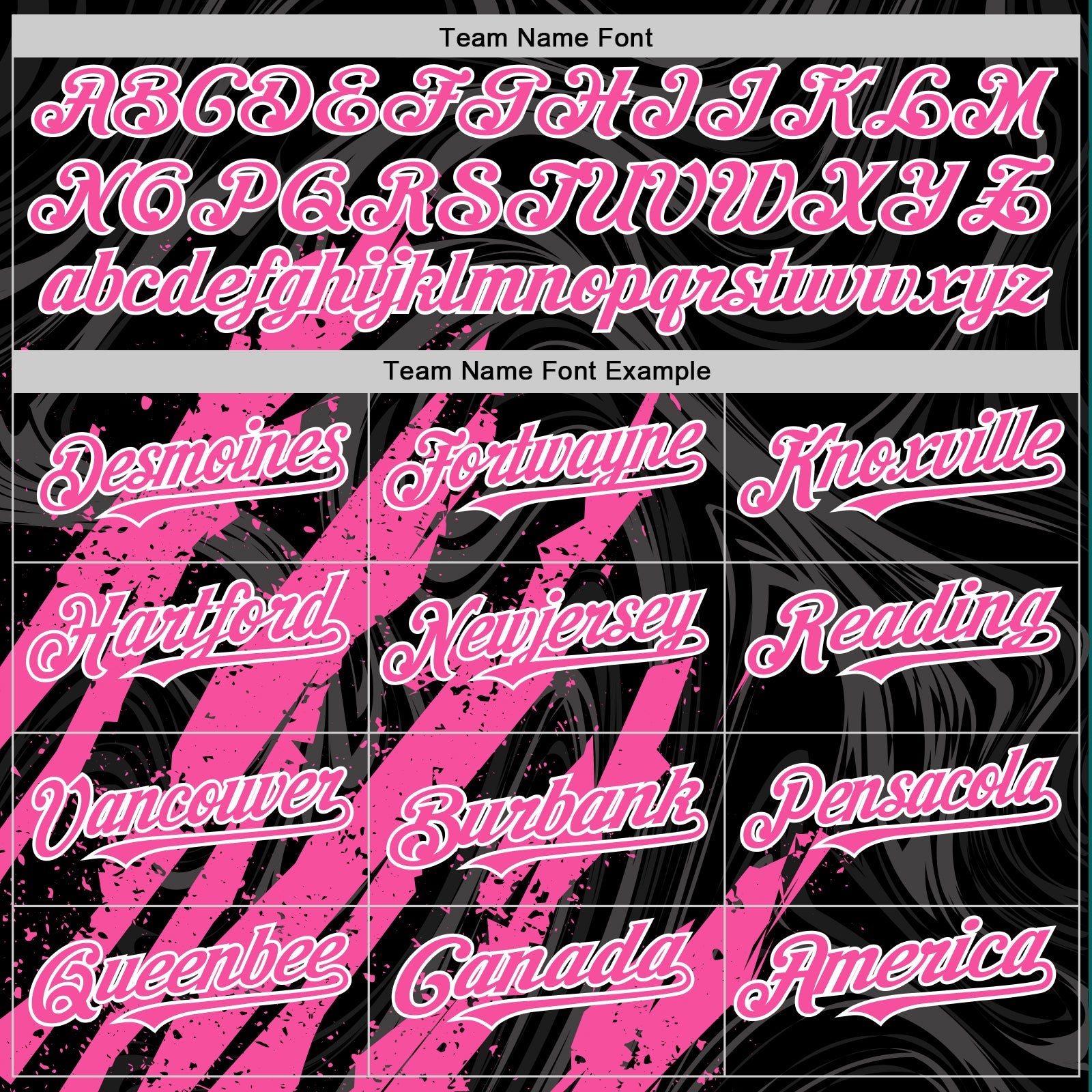 Custom Black Pink-White Splash Bomber Full-Snap Varsity Letterman Hoodie Jacket view 5