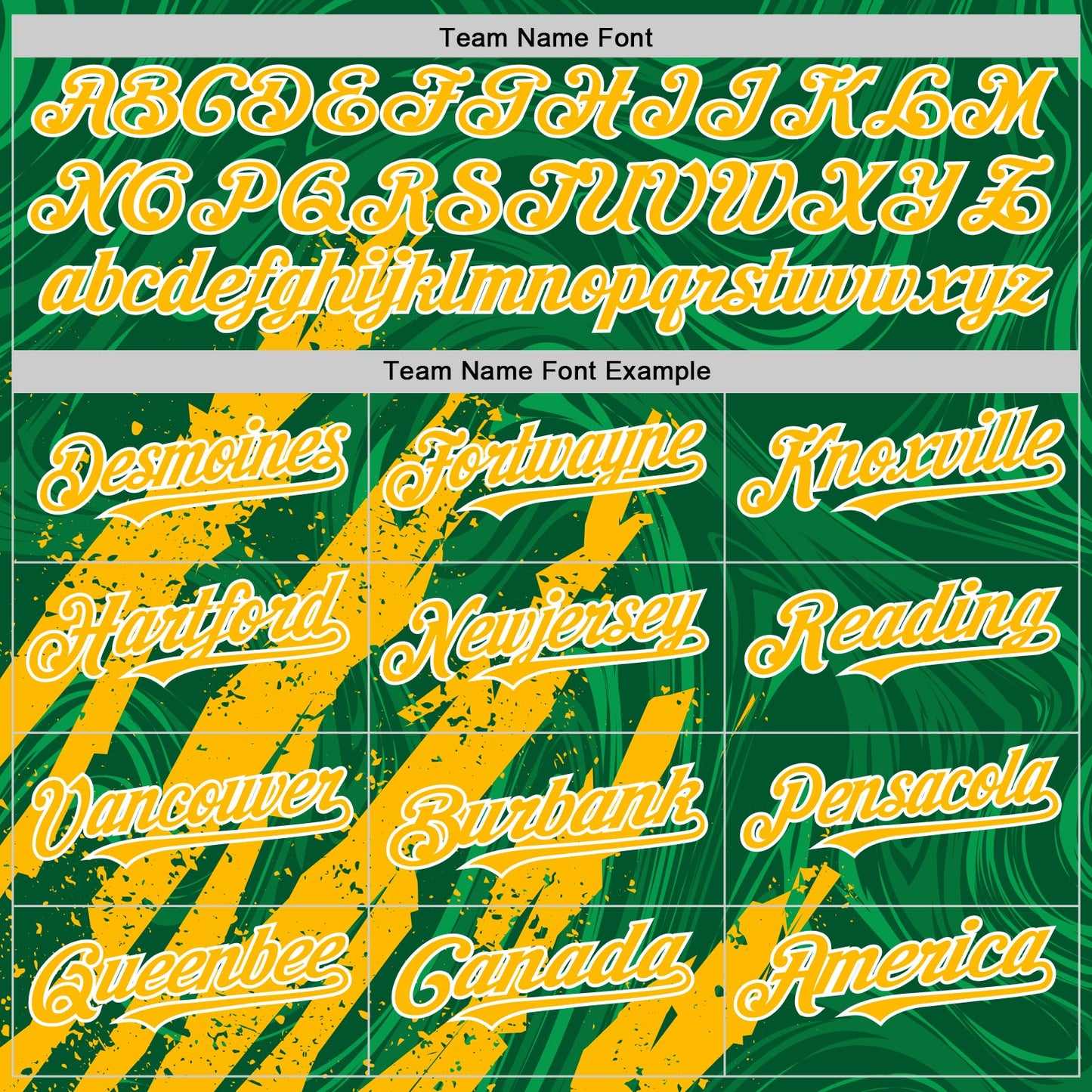 Custom Kelly Green Gold-White Splash Bomber Full-Snap Varsity Letterman Hoodie Jacket view 5