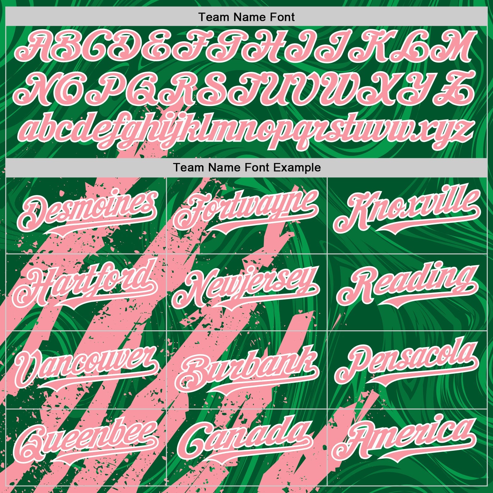 Custom Kelly Green Medium Pink-White Splash Bomber Full-Snap Varsity Letterman Hoodie Jacket view 5