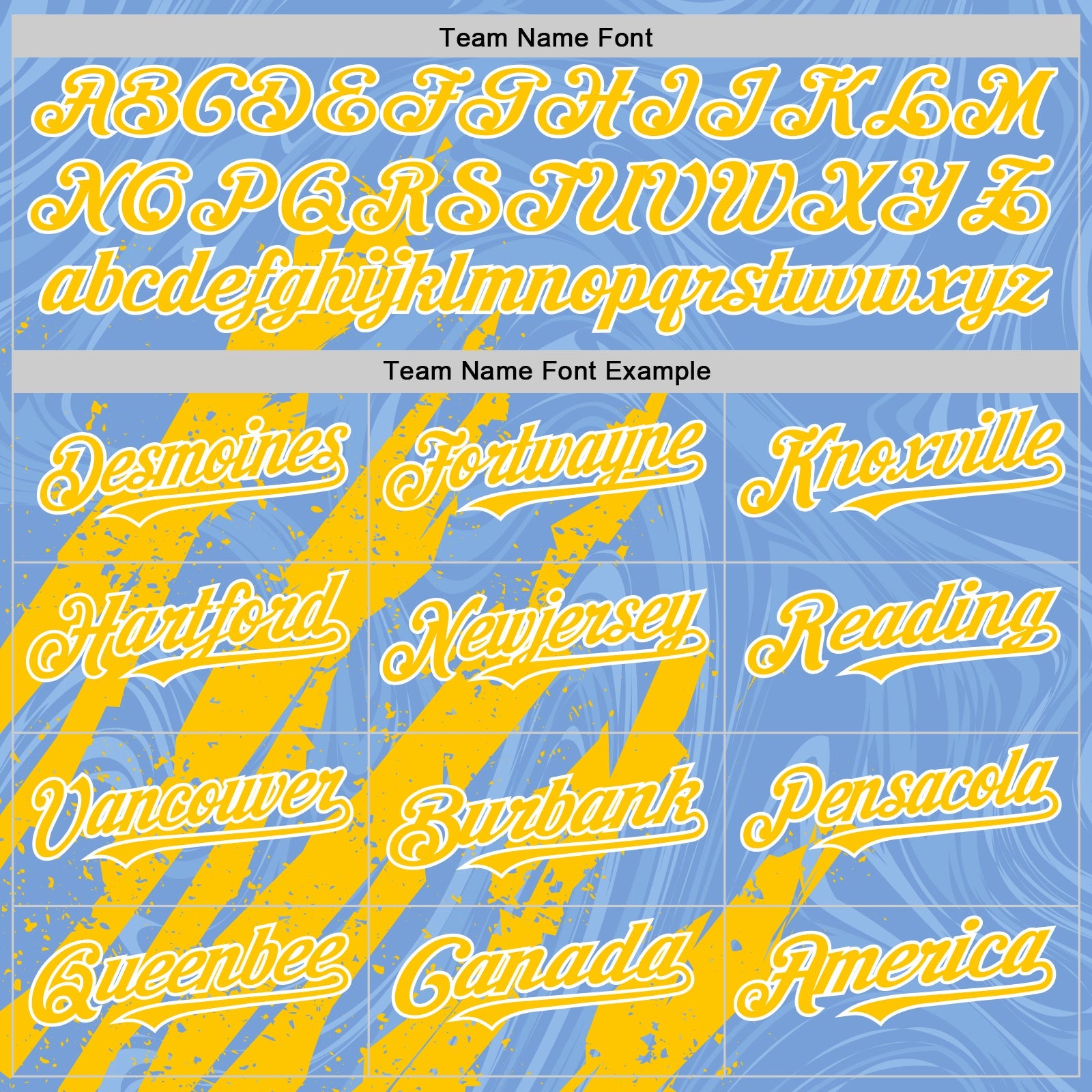 Custom Light Blue Yellow-White Splash Bomber Full-Snap Varsity Letterman Hoodie Jacket view 5
