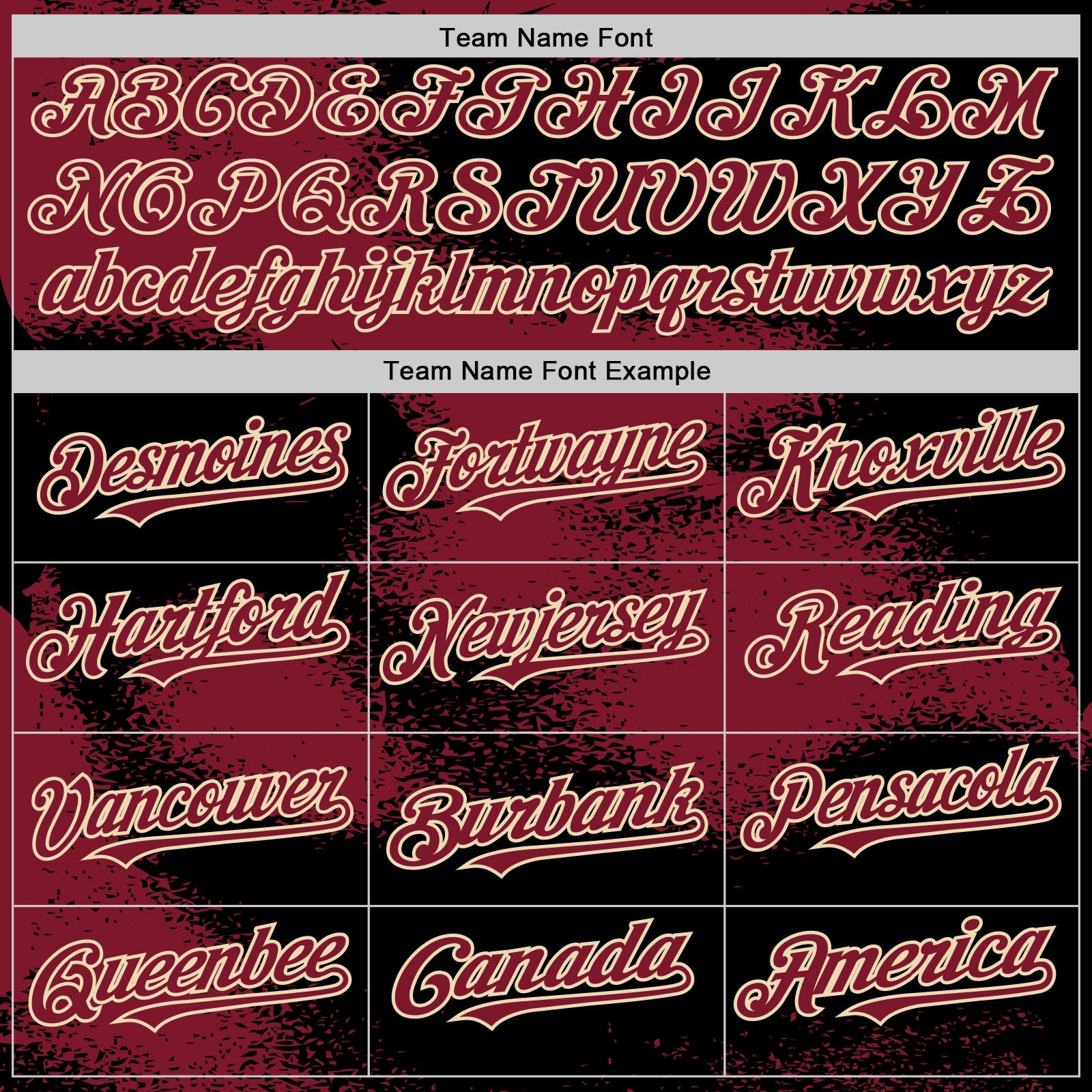 Custom Black Crimson-Cream Abstract Color Blocks Fragment Pattern Bomber Full-Snap Varsity Letterman Hoodie Jacket view 5