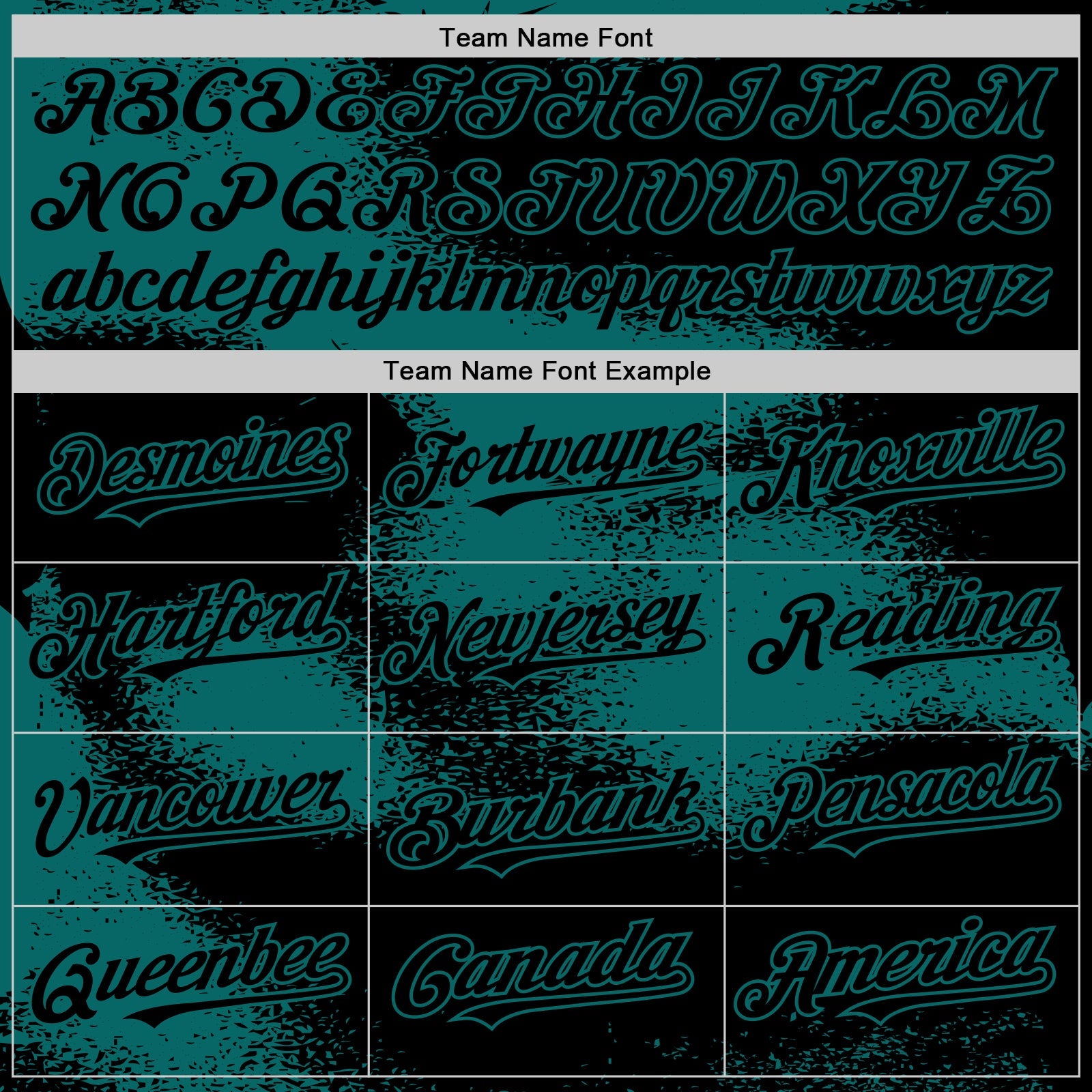 Custom Black Teal Abstract Color Blocks Fragment Pattern Bomber Full-Snap Varsity Letterman Hoodie Jacket view 5