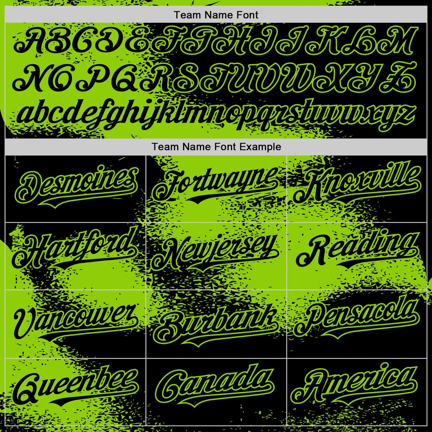 Custom Black Neon Green Abstract Color Blocks Fragment Pattern Bomber Full-Snap Varsity Letterman Hoodie Jacket view 5