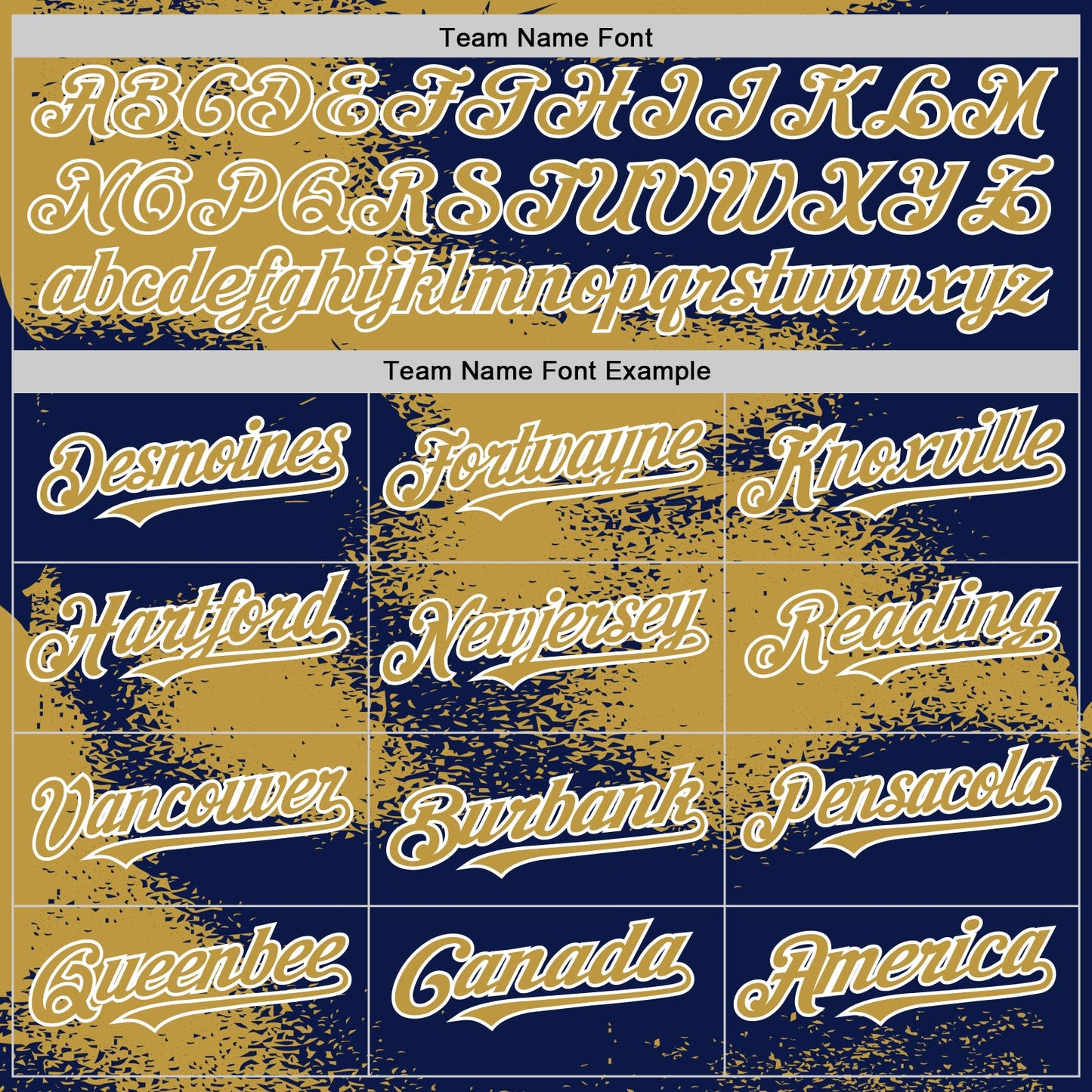 Custom Navy Old Gold-White Abstract Color Blocks Fragment Pattern Bomber Full-Snap Varsity Letterman Hoodie Jacket view 5