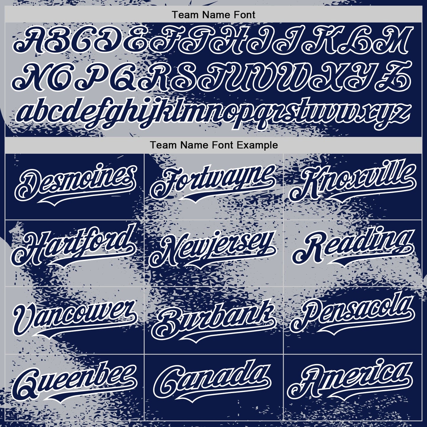 Custom Navy Gray-White Abstract Color Blocks Fragment Pattern Bomber Full-Snap Varsity Letterman Hoodie Jacket view 5