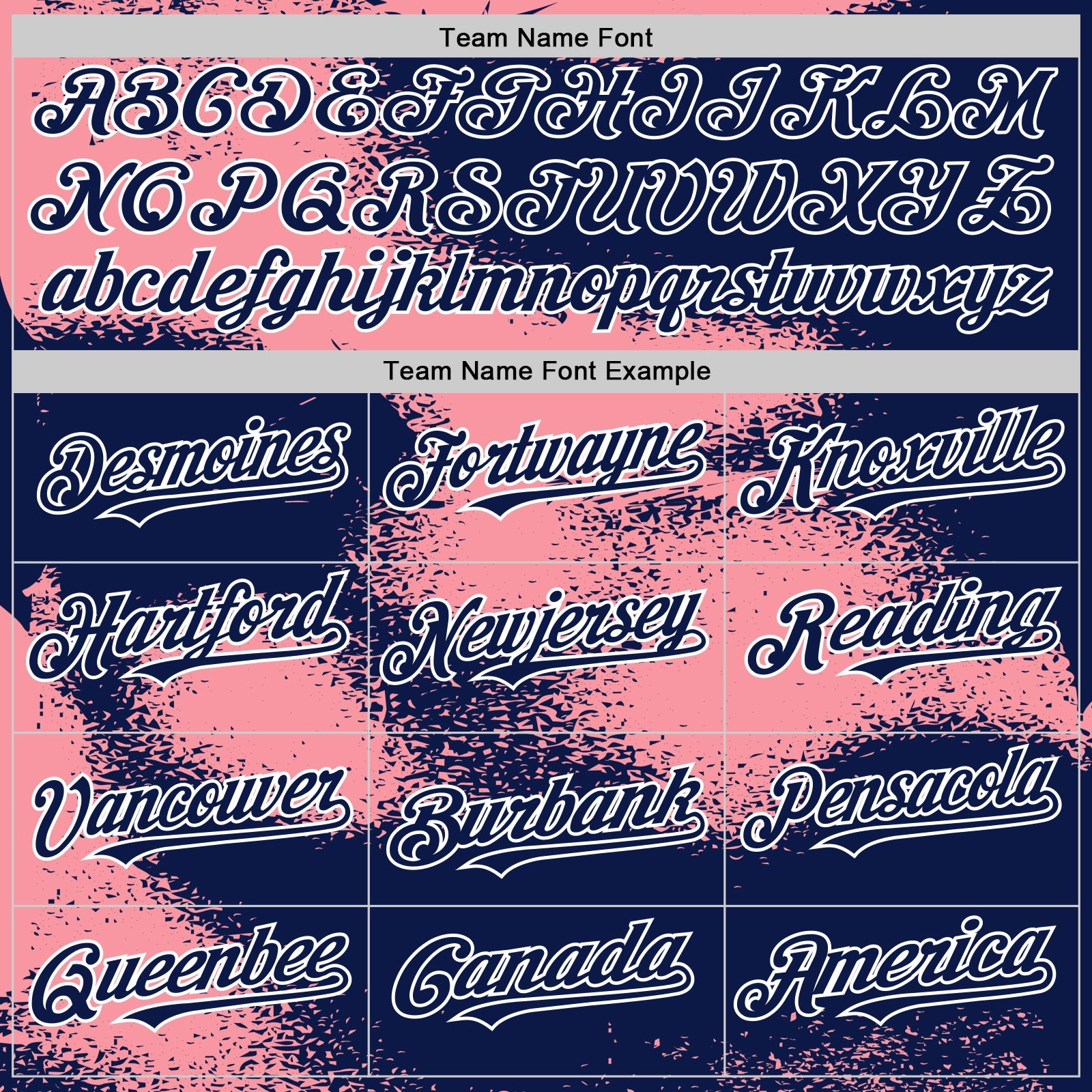 Custom Navy Medium Pink-White Abstract Color Blocks Fragment Pattern Bomber Full-Snap Varsity Letterman Hoodie Jacket view 5
