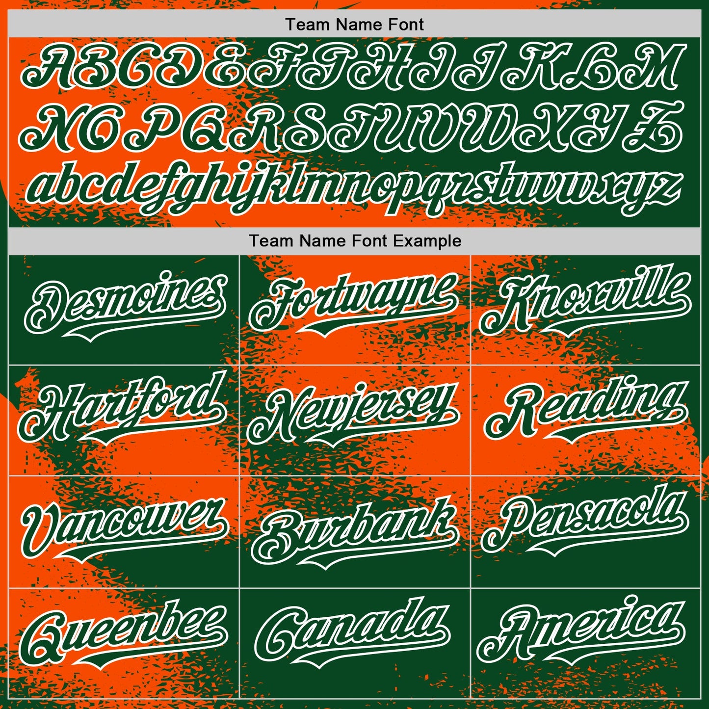 Custom Green Orange-White Abstract Color Blocks Fragment Pattern Bomber Full-Snap Varsity Letterman Hoodie Jacket view 5
