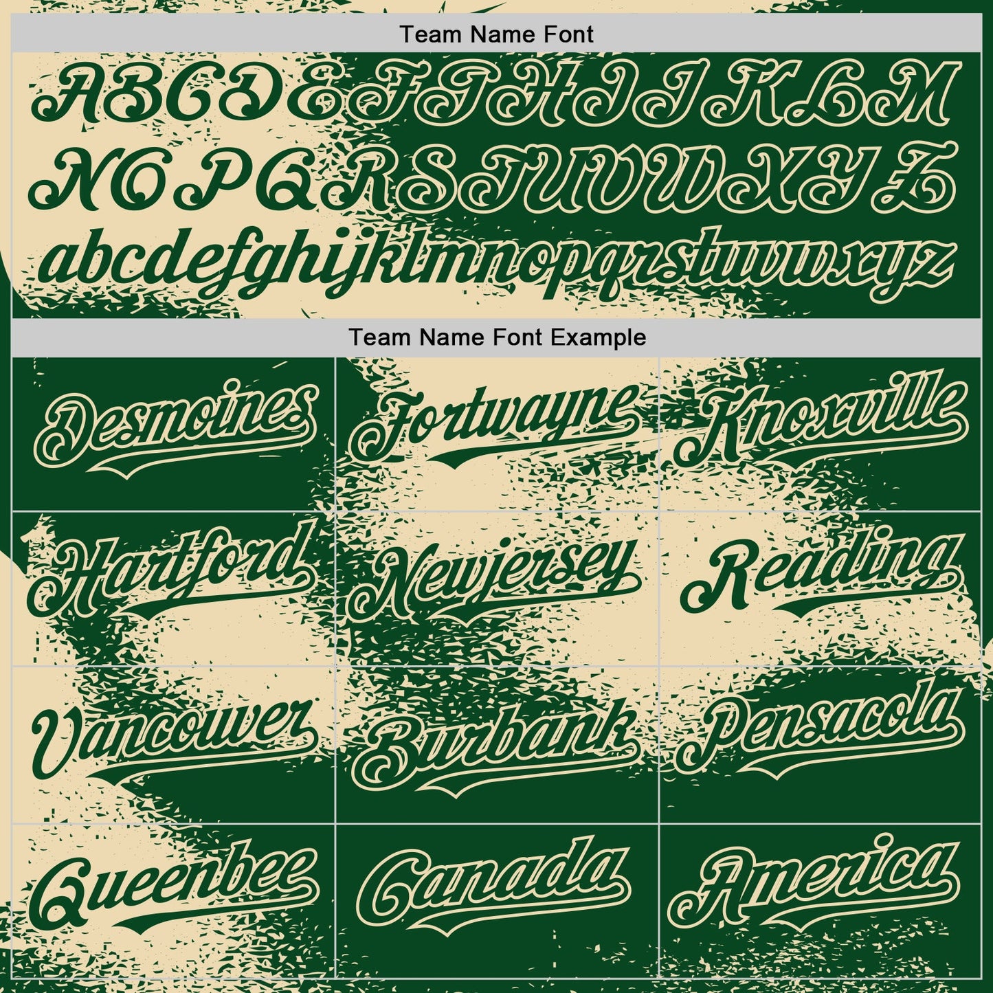 Custom Green Cream Abstract Color Blocks Fragment Pattern Bomber Full-Snap Varsity Letterman Hoodie Jacket view 5