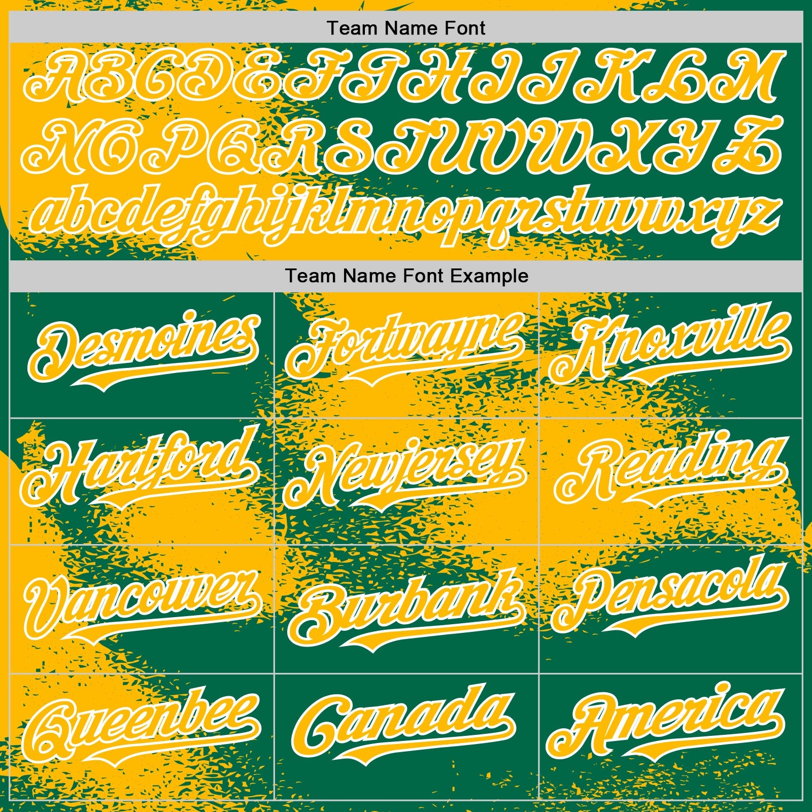 Custom Kelly Green Gold-White Abstract Color Blocks Fragment Pattern Bomber Full-Snap Varsity Letterman Hoodie Jacket view 5