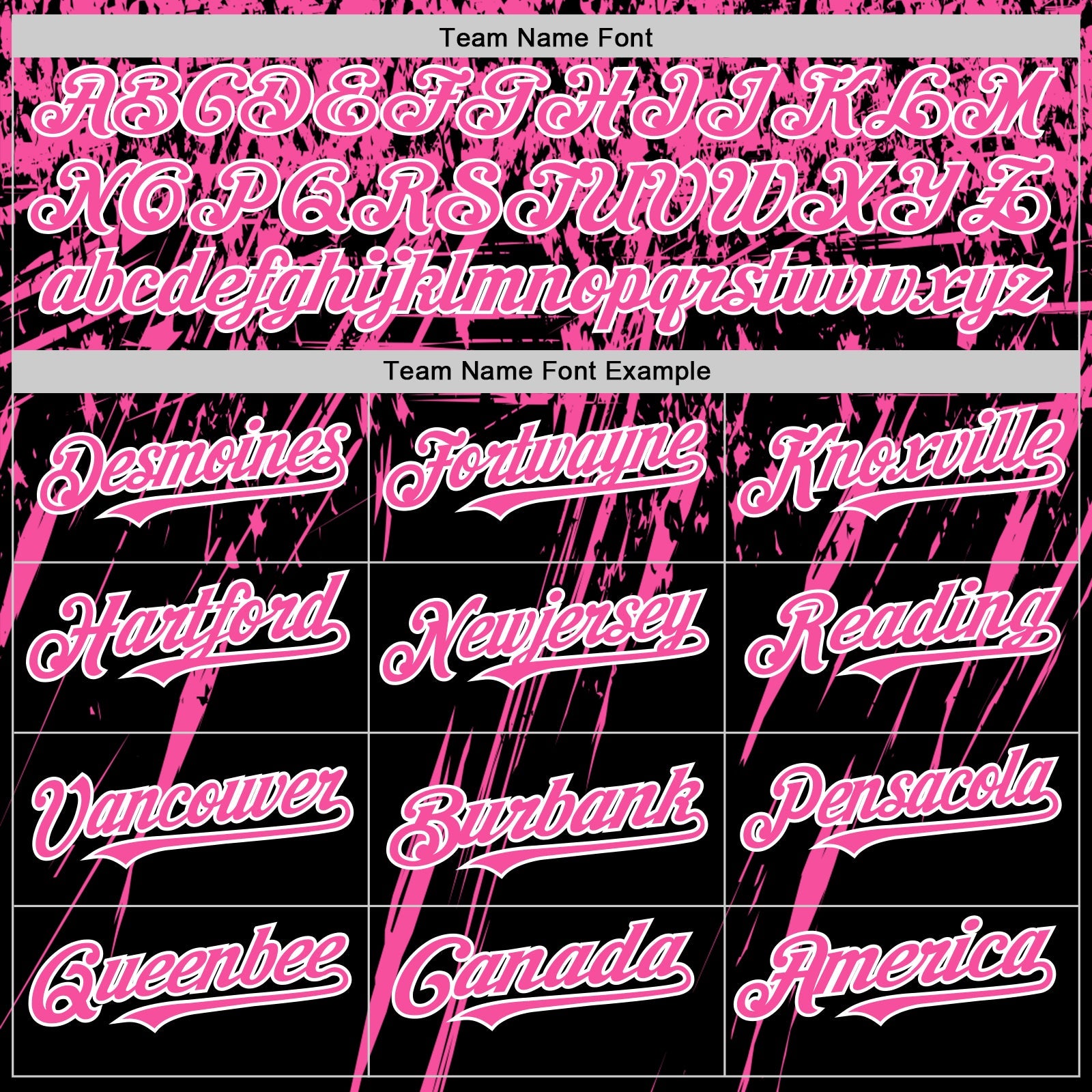 Custom Black Pink-White Splash Bomber Full-Snap Varsity Letterman Hoodie Jacket view 5
