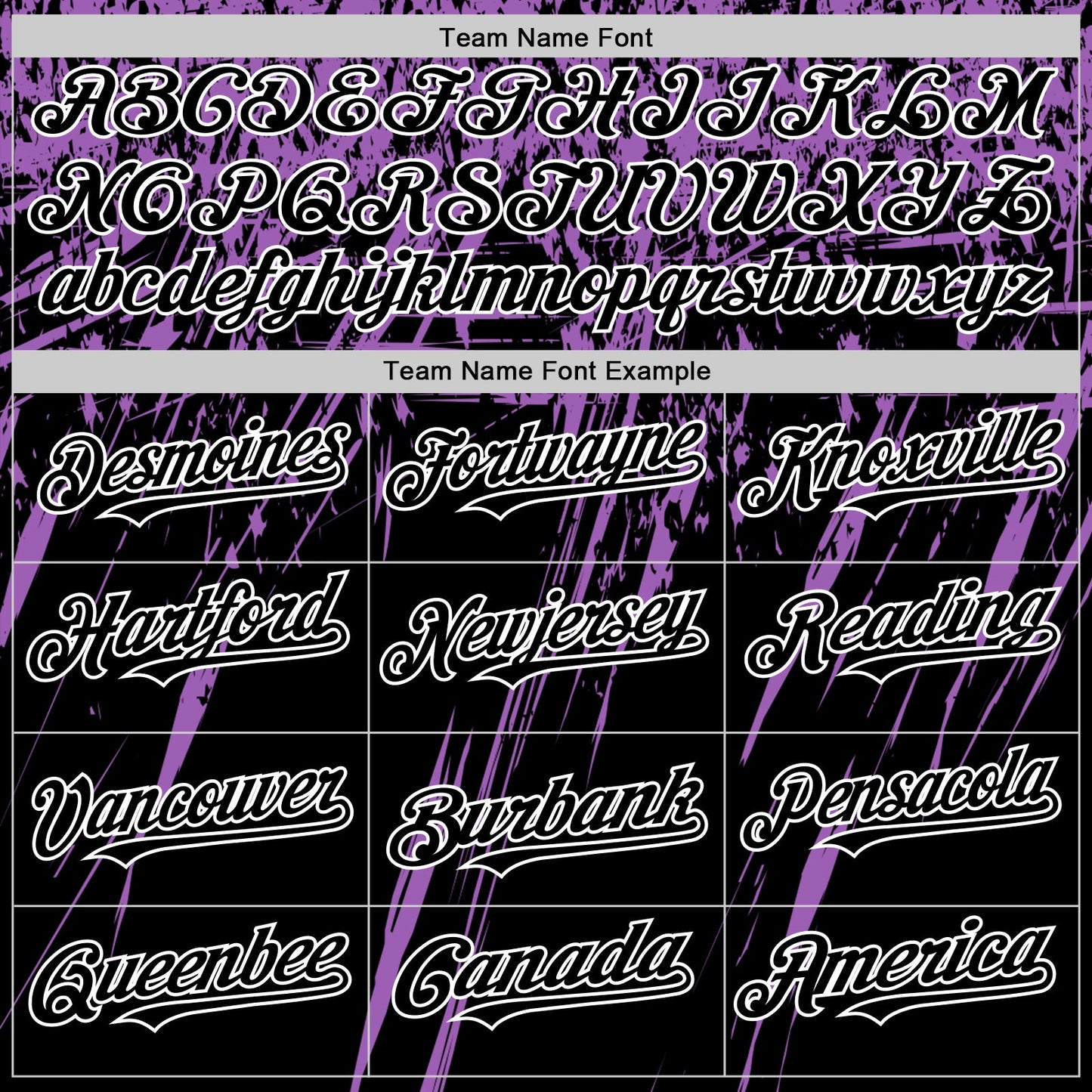 Custom Black Medium Purple-White Splash Bomber Full-Snap Varsity Letterman Hoodie Jacket view 5