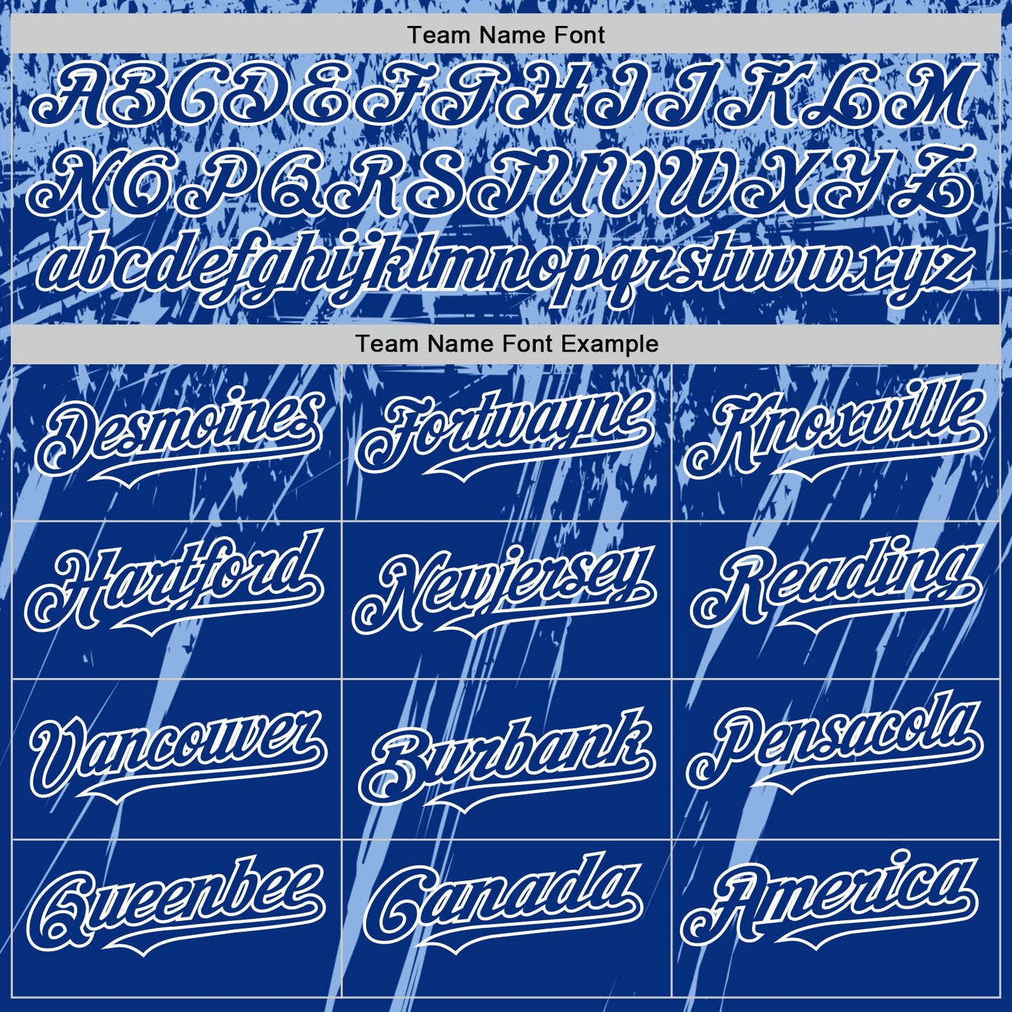 Custom Royal Light Blue-White Splash Bomber Full-Snap Varsity Letterman Hoodie Jacket view 5
