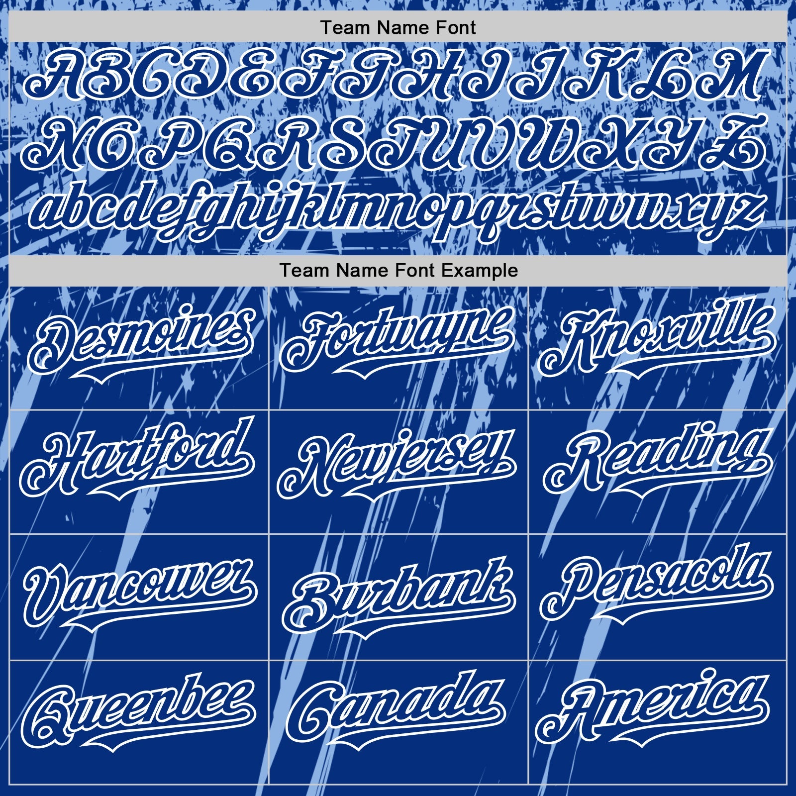 Custom Royal Light Blue-White Splash Bomber Full-Snap Varsity Letterman Hoodie Jacket view 5