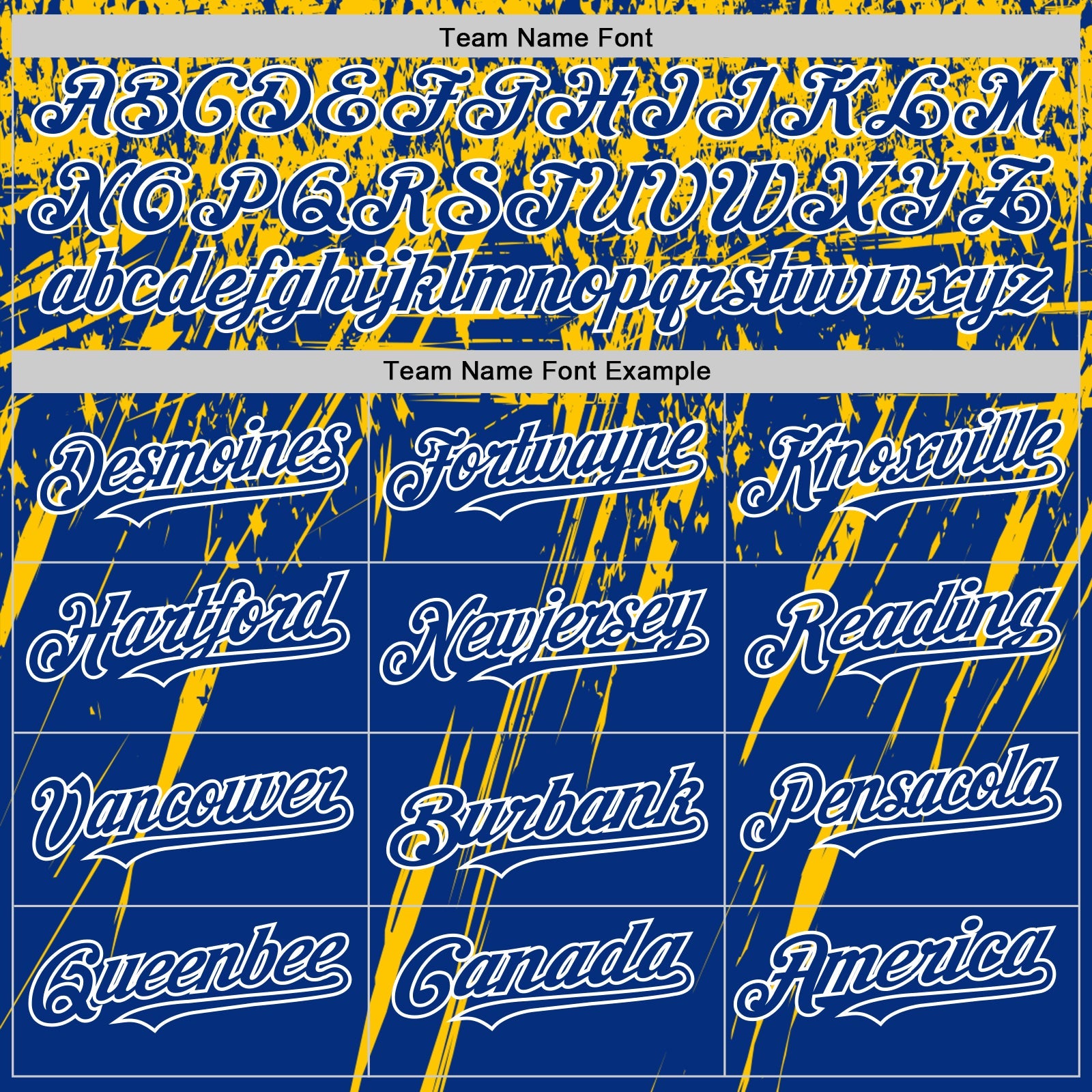 Custom Royal Yellow-White Splash Bomber Full-Snap Varsity Letterman Hoodie Jacket view 5