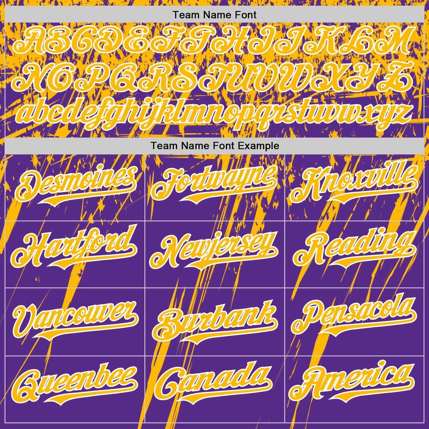 Custom Purple Gold-White Splash Bomber Full-Snap Varsity Letterman Hoodie Jacket view 5