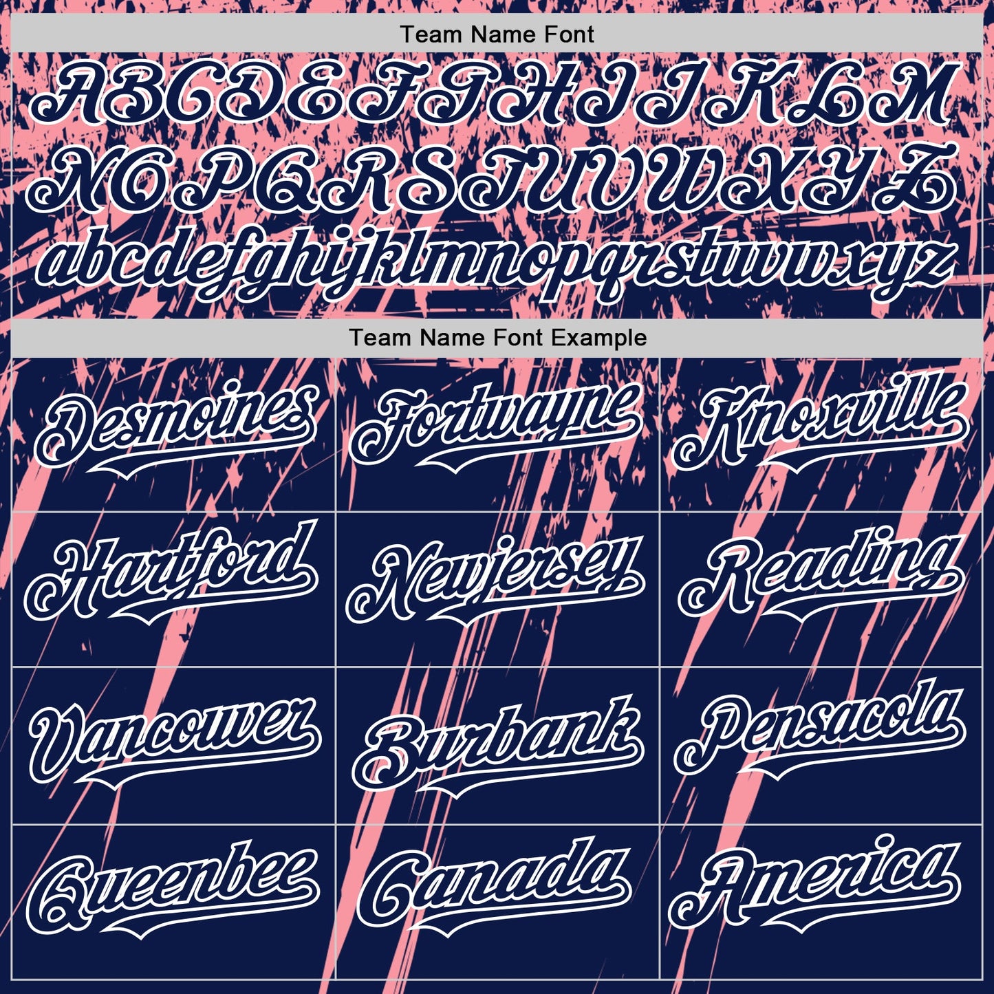 Custom Navy Medium Pink-White Splash Bomber Full-Snap Varsity Letterman Hoodie Jacket view 5