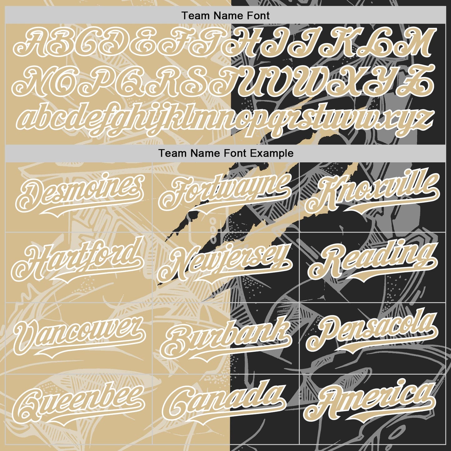 Custom Graffiti Pattern Vegas Gold Black-White Scratch Bomber Full-Snap Varsity Letterman Hoodie Jacket view 5