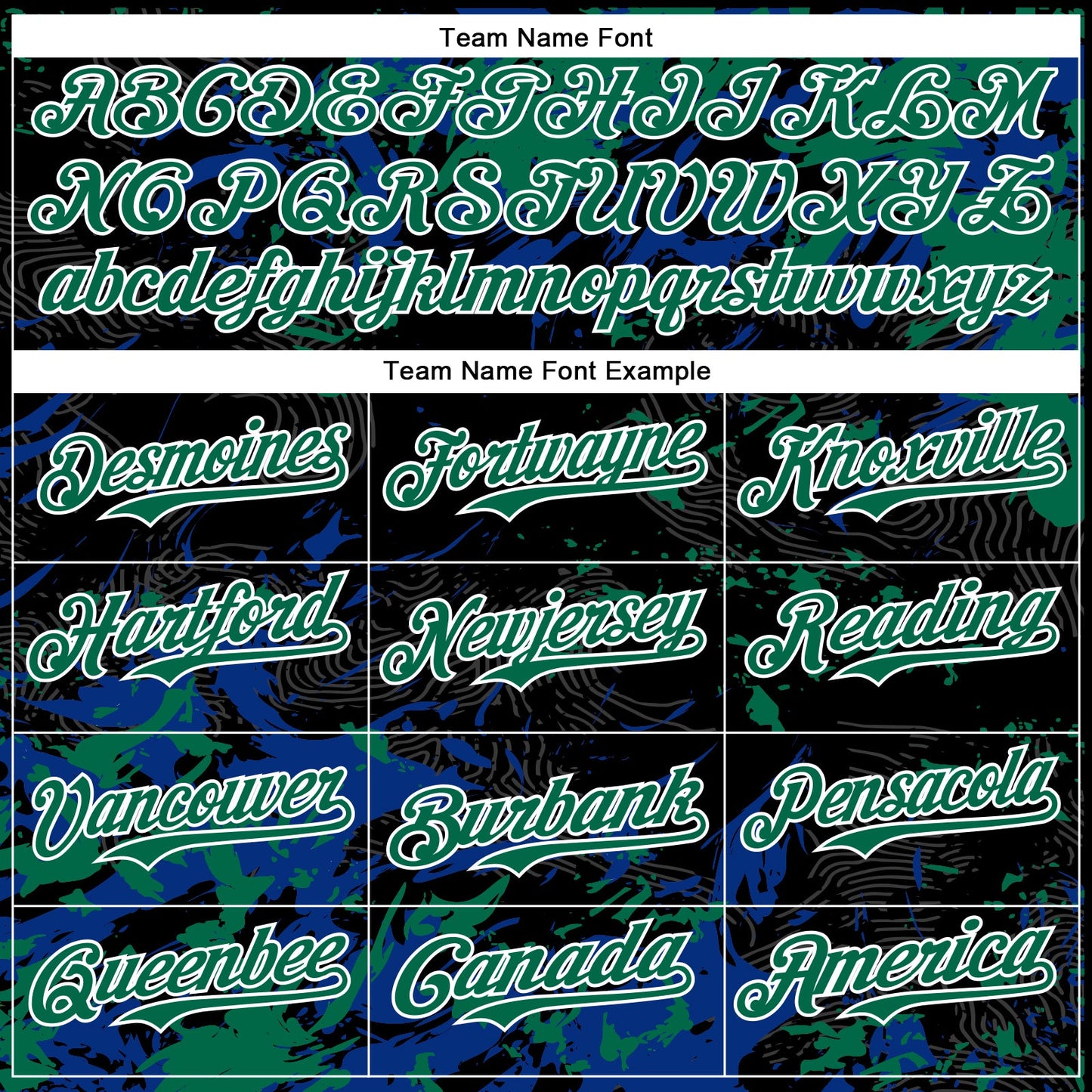 Custom Black Kelly Green Royal-White Splash Bomber Full-Snap Varsity Letterman Hoodie Jacket view 5