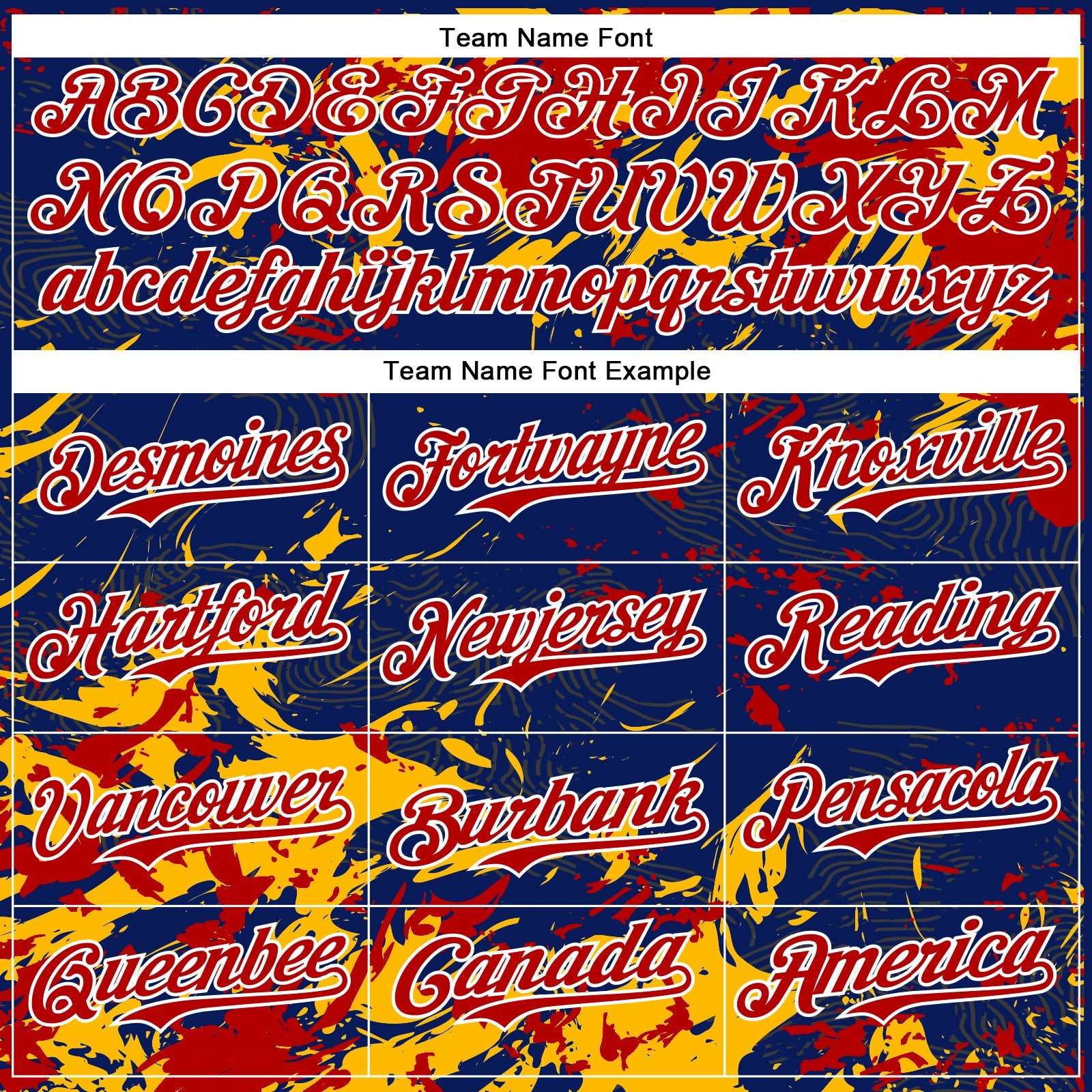 Custom Royal Red Gold-White Splash Bomber Full-Snap Varsity Letterman Hoodie Jacket view 5