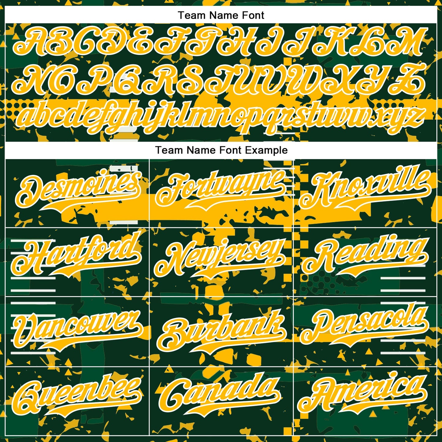 Custom Green Gold Kelly Green-White Abstract Fragment Shape Bomber Full-Snap Varsity Letterman Hoodie Jacket view 5