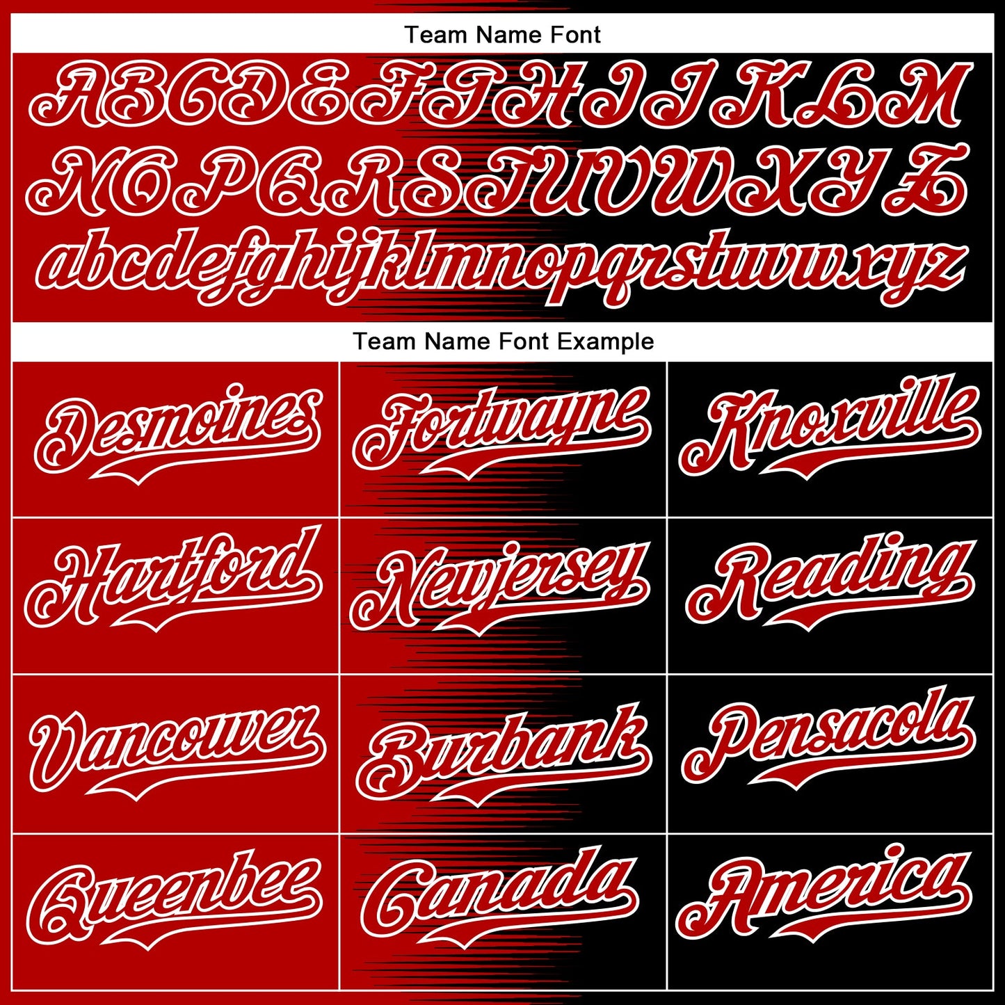 Custom Red Black-White Gradient Line Bomber Full-Snap Varsity Letterman Hoodie Jacket view 5